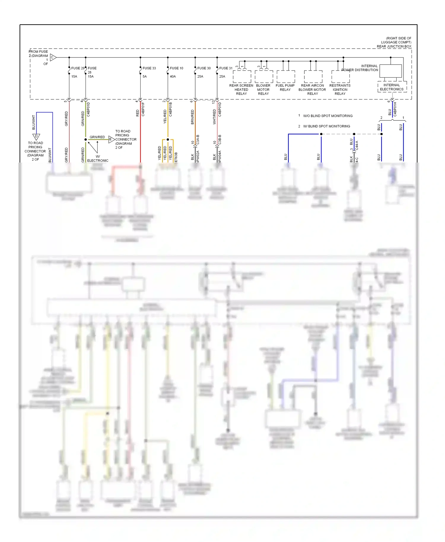 Jaguar XFR I (2009-2011) engine engine transmission junction control shift box module module wiring diagram  (1 of 1)