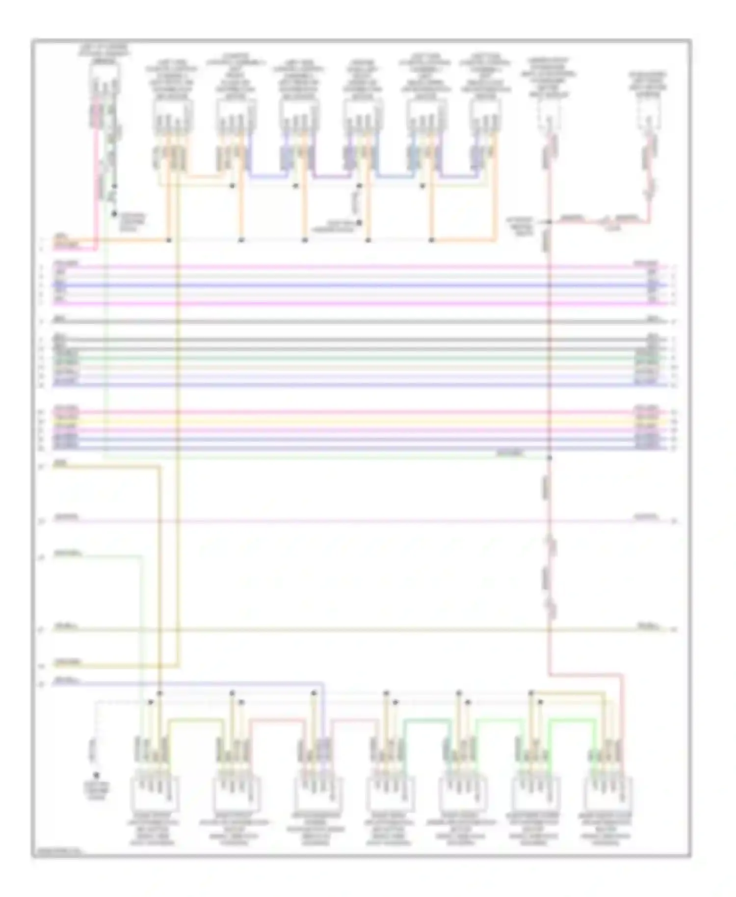 XJ Jaguar X351 (2009-2015): Automatic a/c circuit (2 of 3)