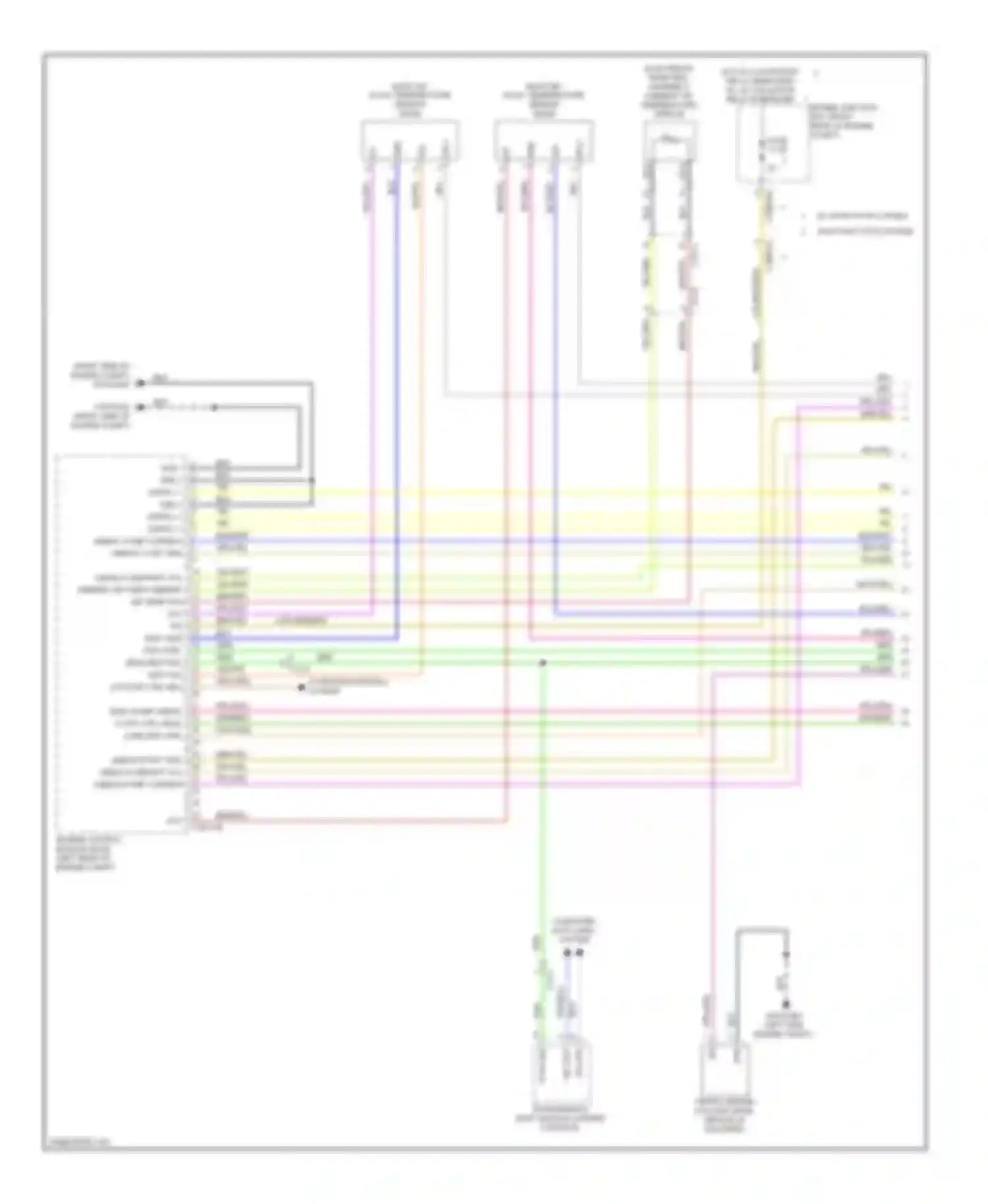 XJ Jaguar X351 (2009-2015): Wiring diagram engine performance 3.0l sc (1 of 9)