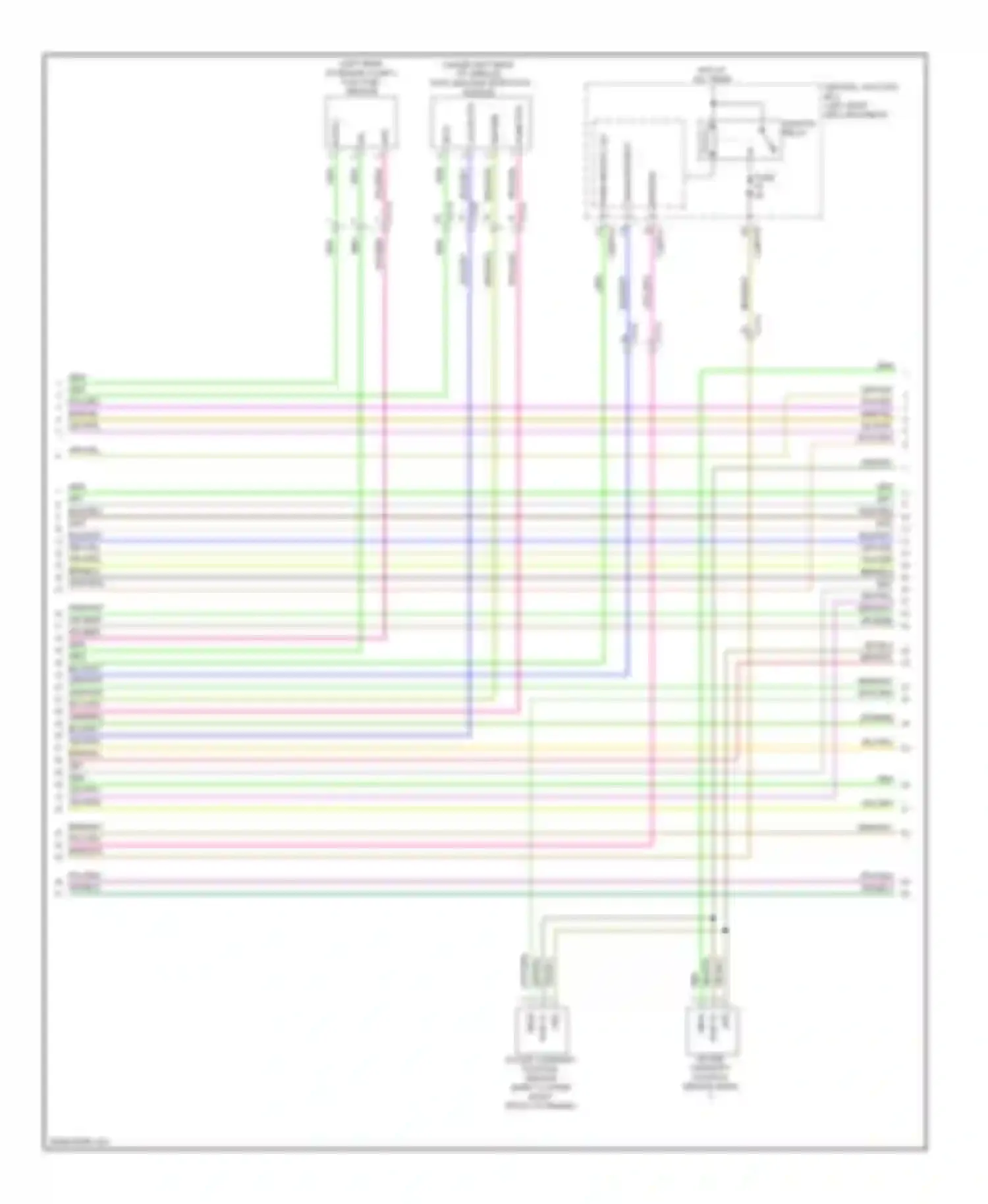 XJ Jaguar X351 (2009-2015): Wiring diagram engine performance 3.0l sc (3 of 9)