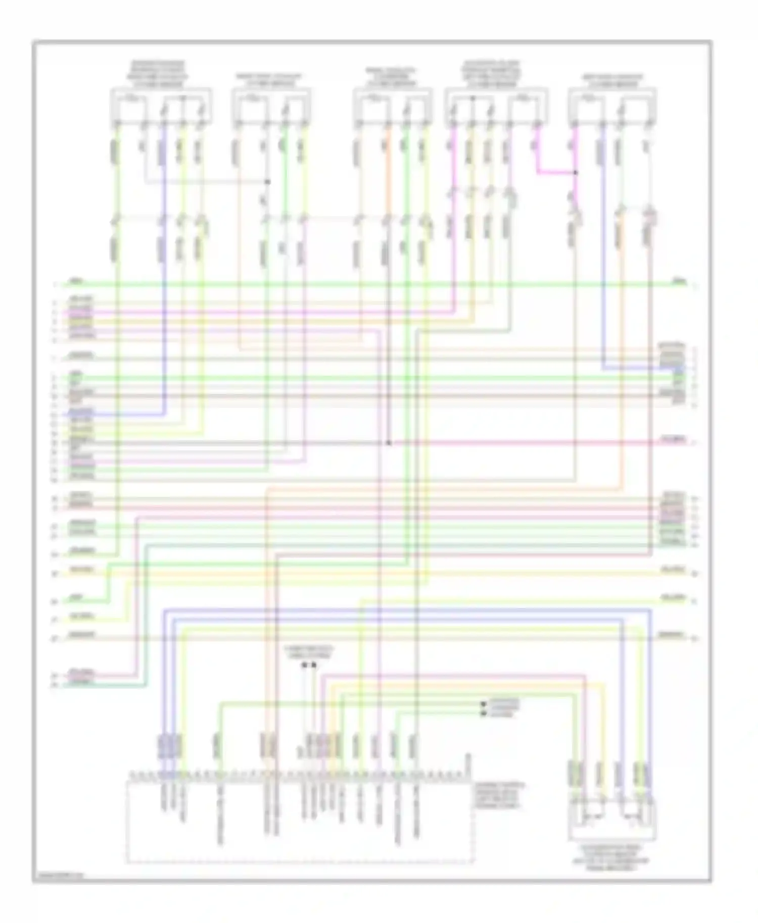 XJ Jaguar X351 (2009-2015): Wiring diagram engine performance 3.0l sc (4 of 9)