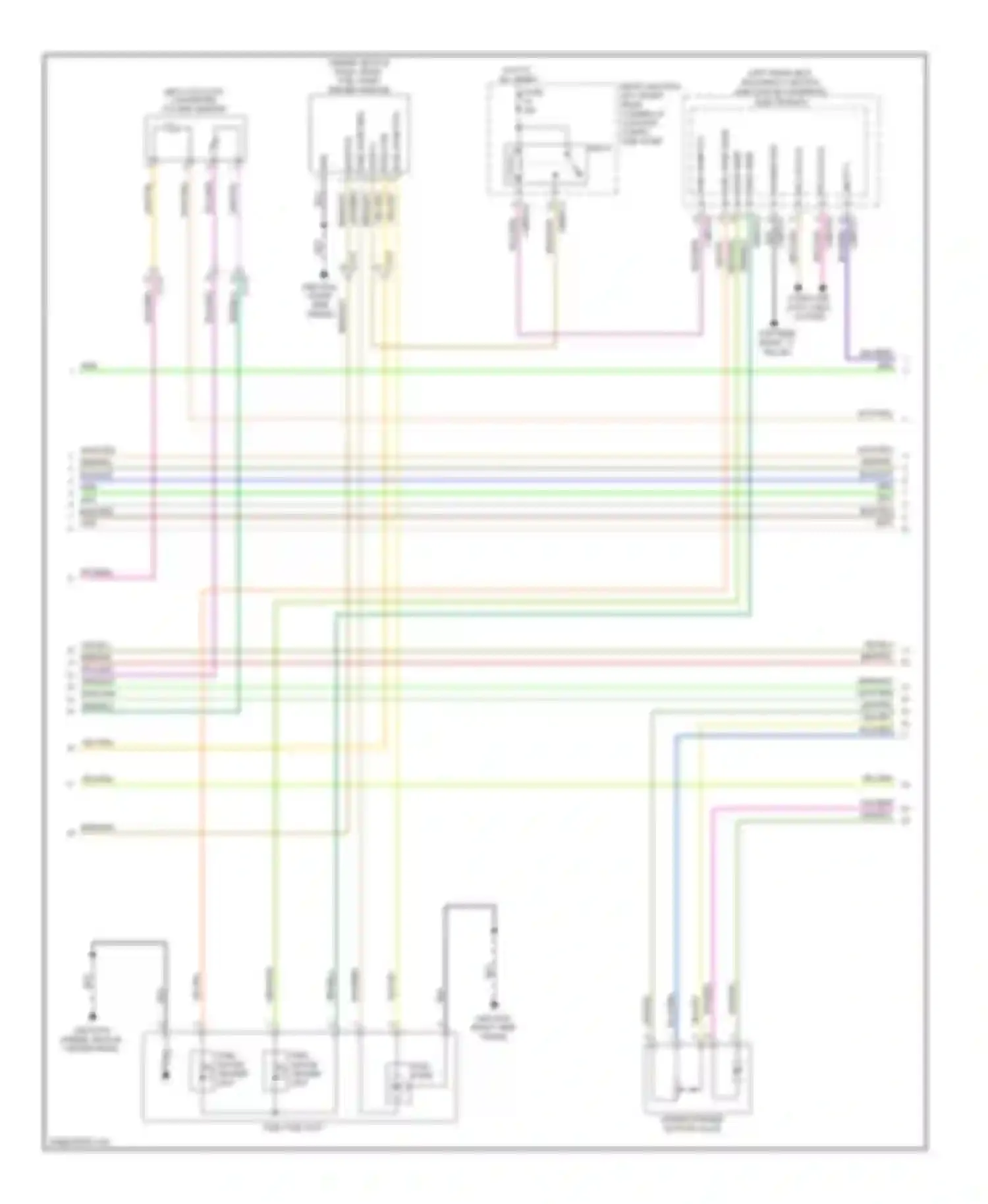 XJ Jaguar X351 (2009-2015): Wiring diagram engine performance 3.0l sc (5 of 9)