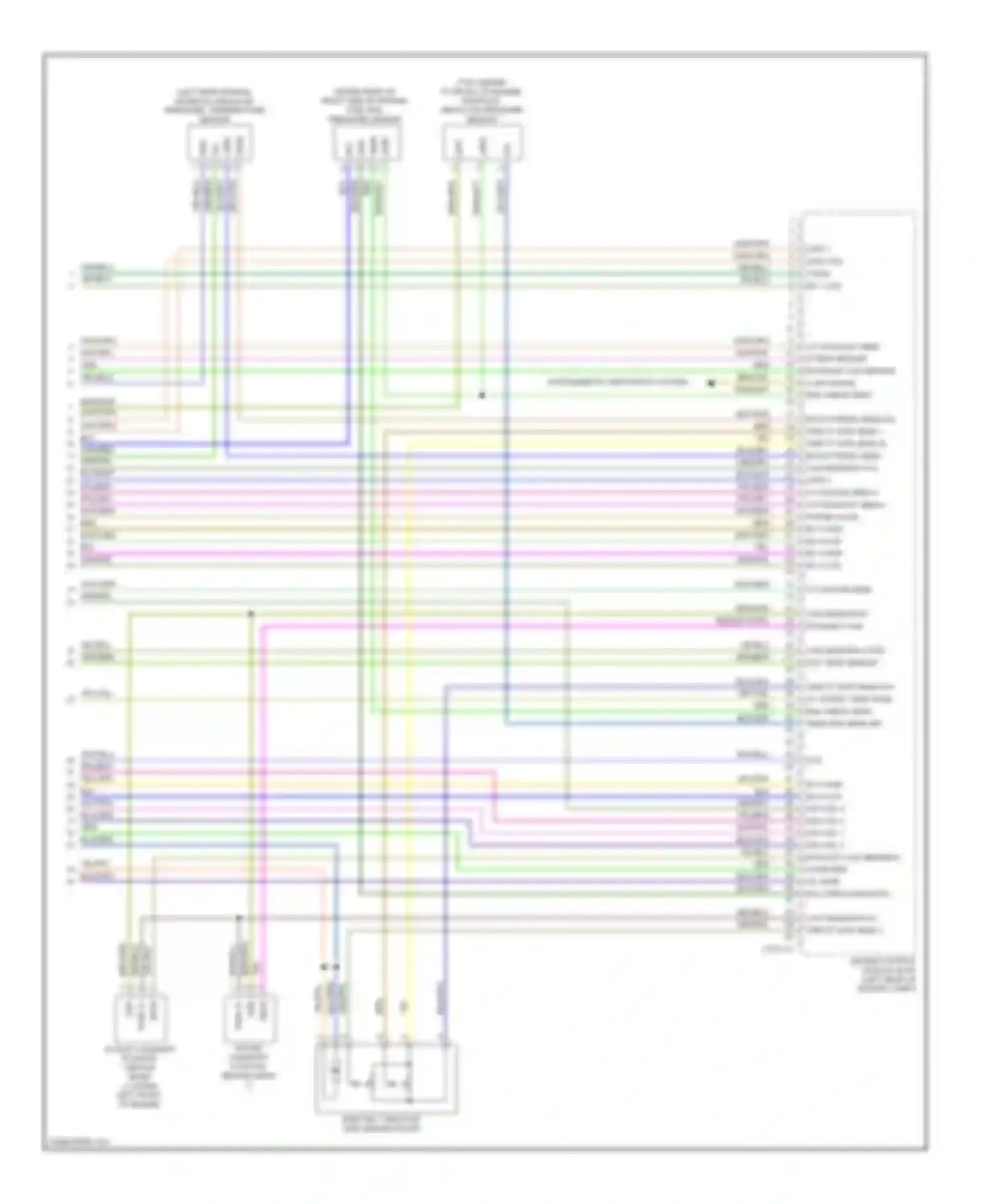 XJ Jaguar X351 (2009-2015): Wiring diagram engine performance 3.0l sc (9 of 9)