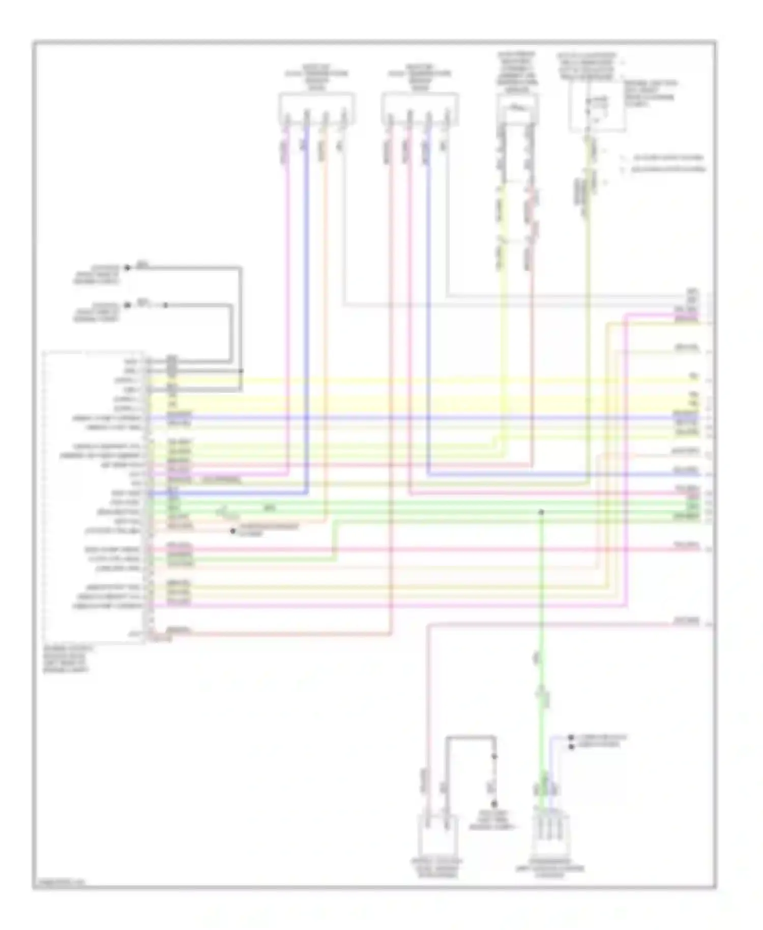 XJ Jaguar X351 (2009-2015): Wiring diagram engine performance 5.0l (1 of 9)