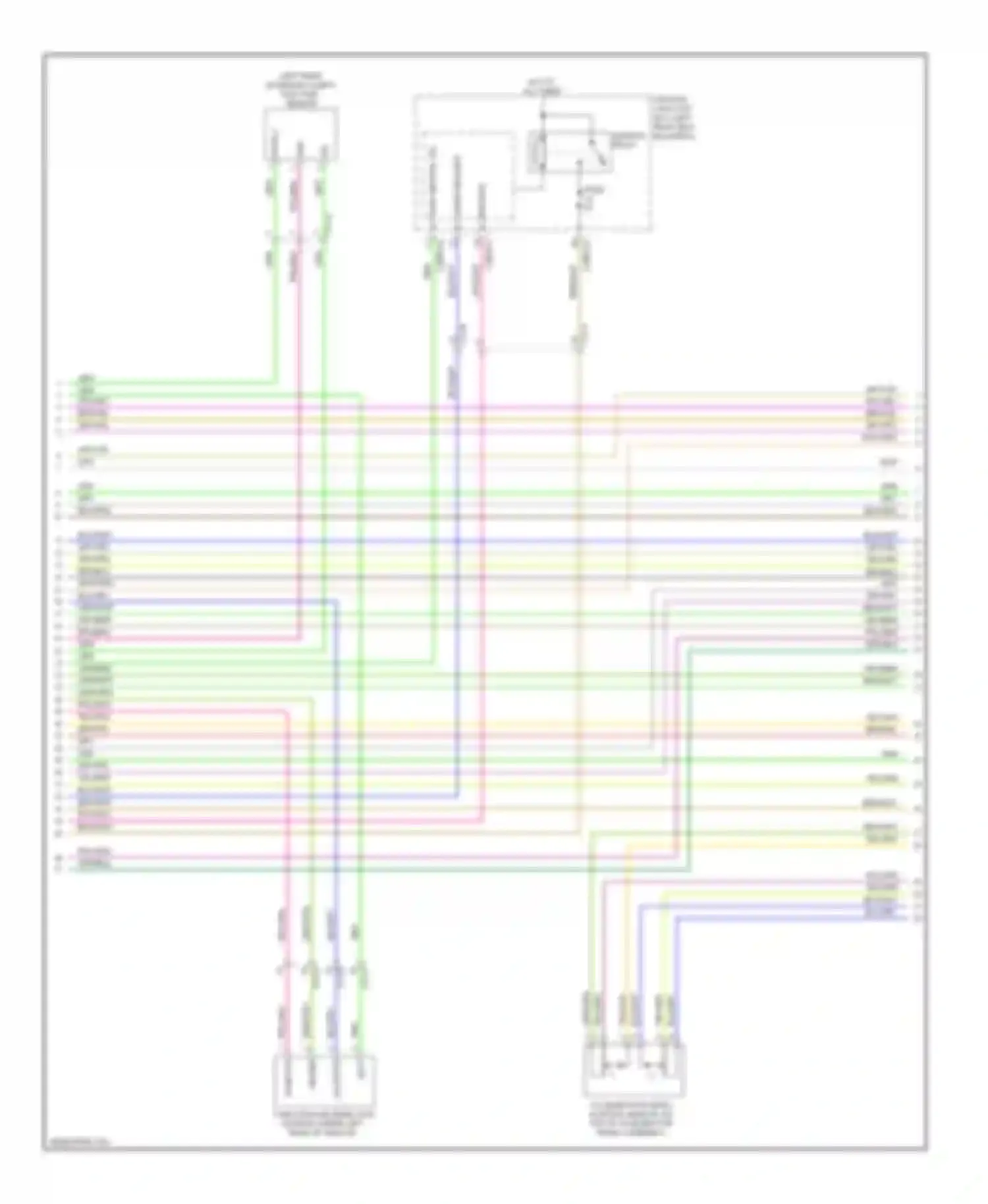 XJ Jaguar X351 (2009-2015): Wiring diagram engine performance 5.0l (3 of 9)