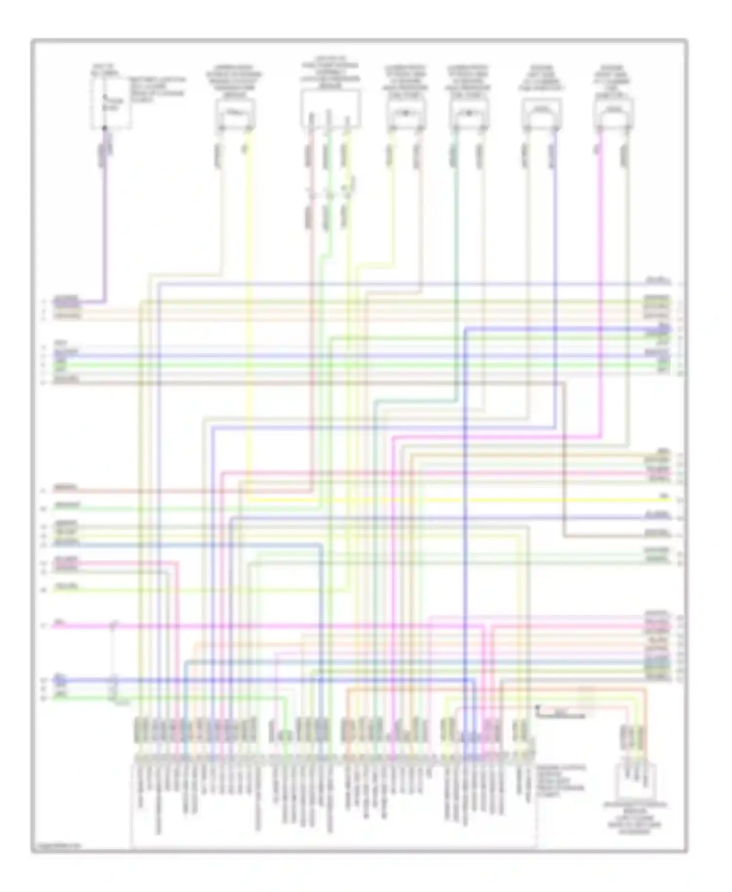 XJ Jaguar X351 (2009-2015): Wiring diagram engine performance 5.0l (6 of 9)