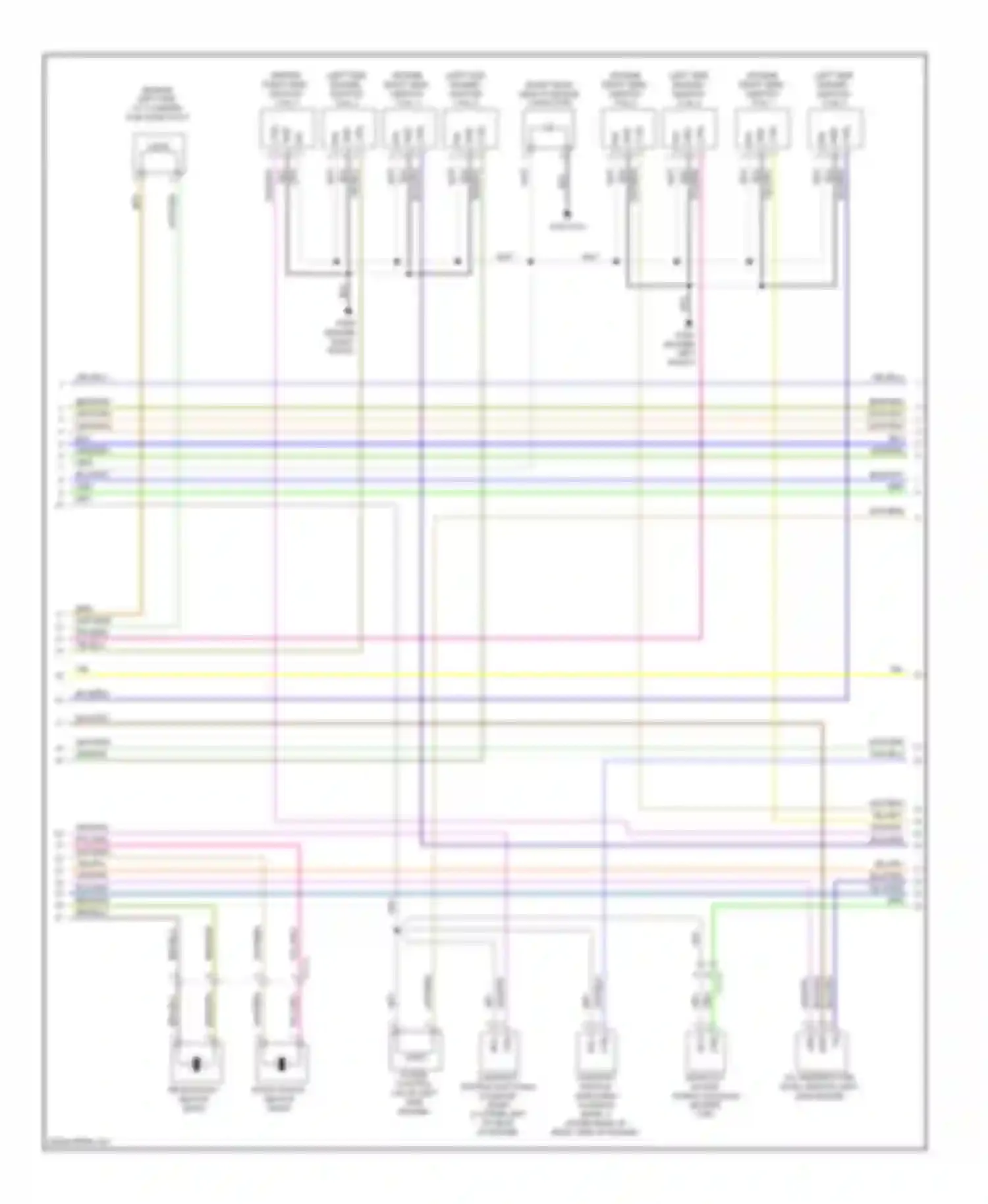 XJ Jaguar X351 (2009-2015): Wiring diagram engine performance 5.0l (7 of 9)