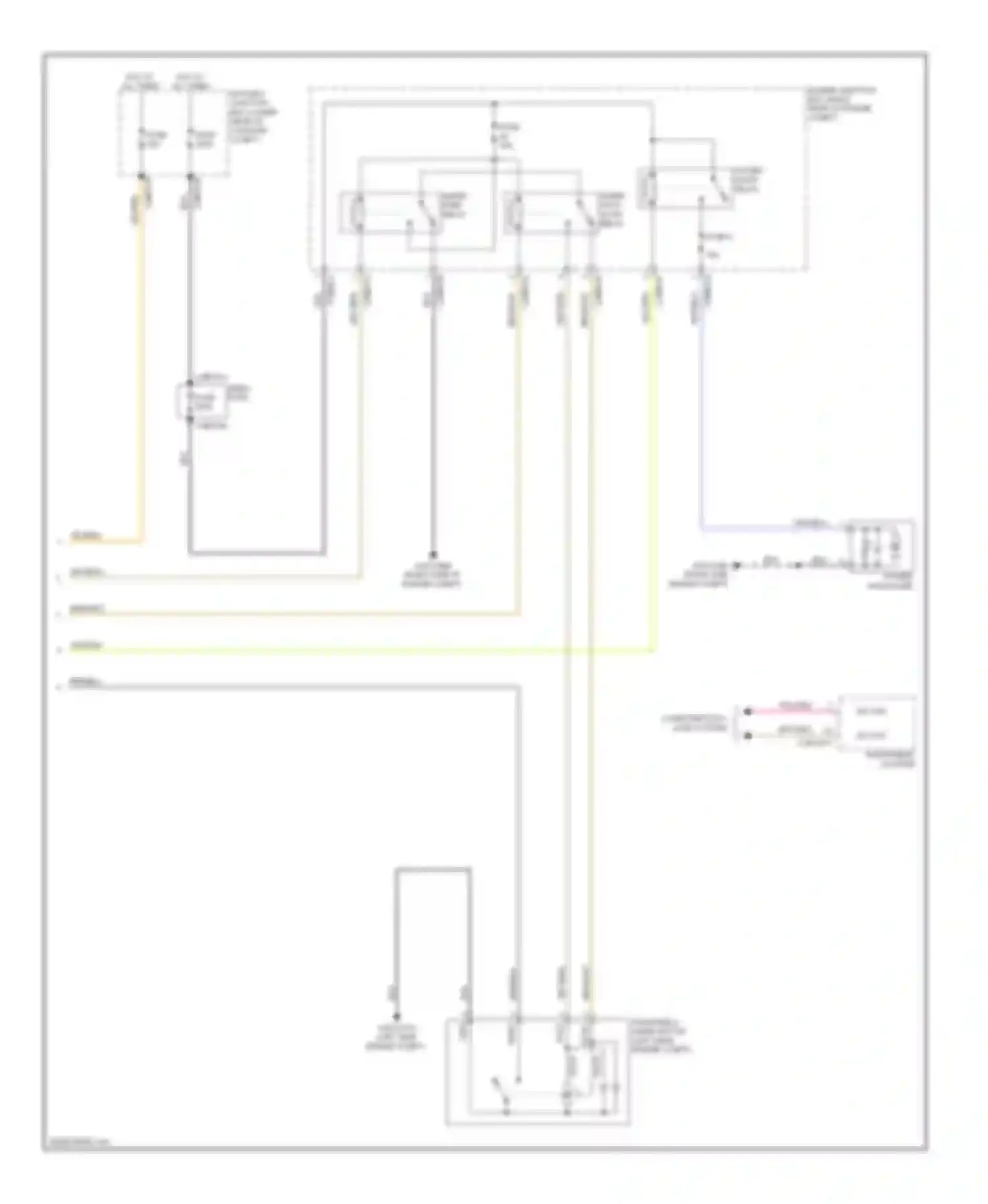 XJ Jaguar X351 (2009-2015): Wiper/washer circuit (2 of 2)