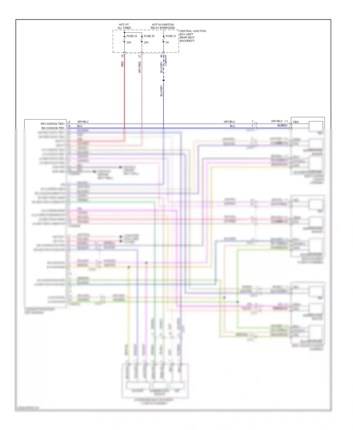 Jaguar XJ X351 (2009-2015) computer data lines system wiring diagram  (51 of 82)