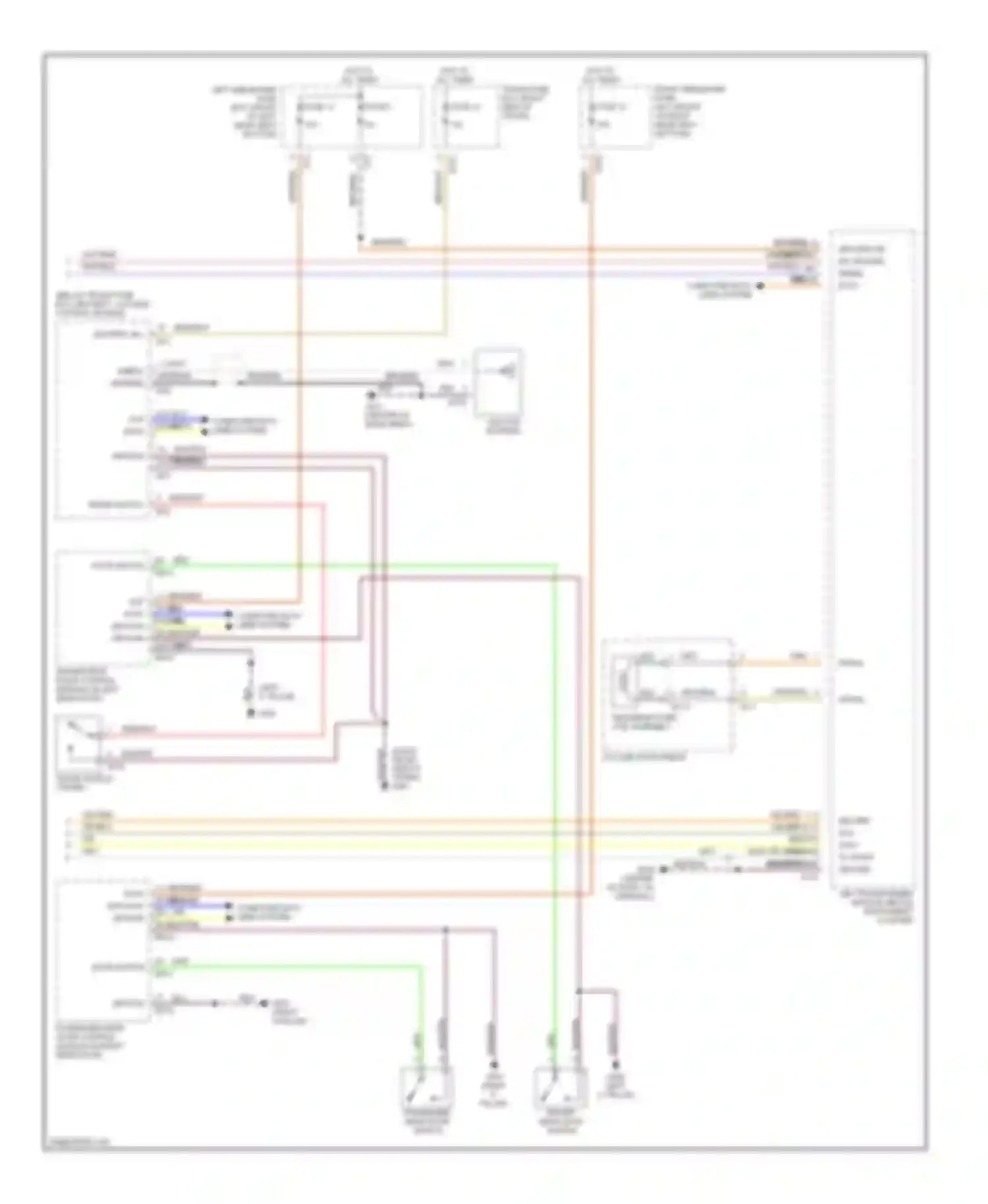 XJR Jaguar II (1994-2003): Anti-theft circuit (2 of 2)