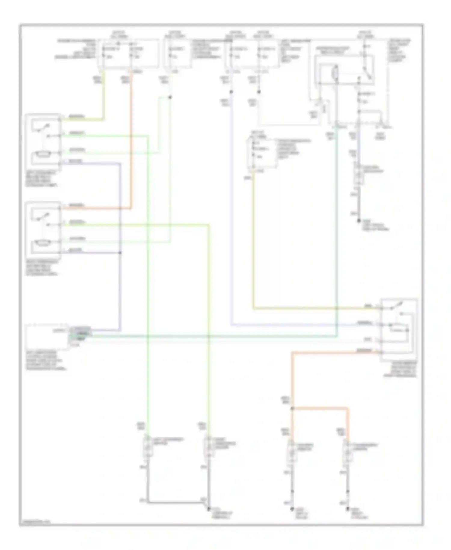 XJR Jaguar II (1994-2003): Defoggers circuit