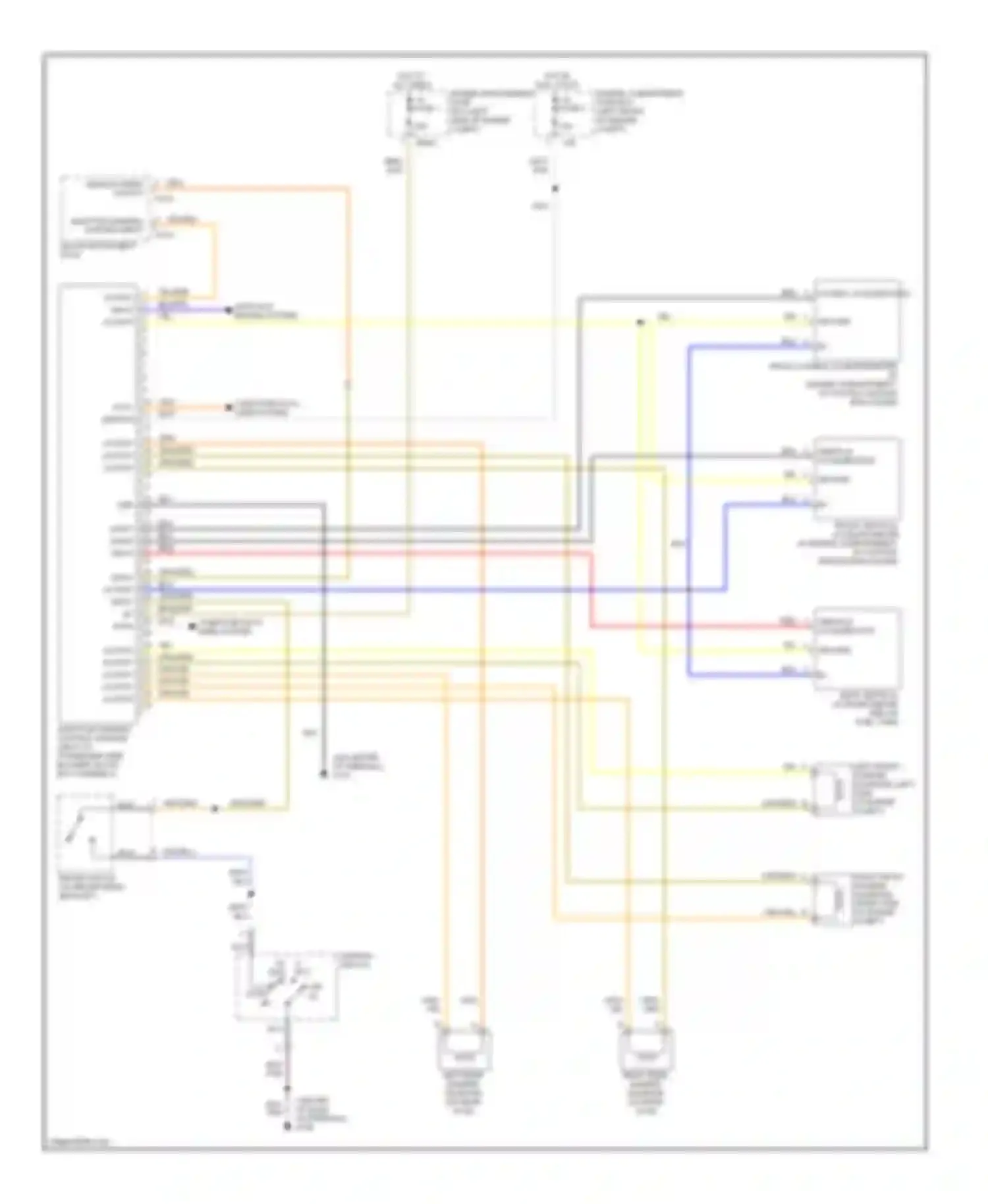 XJR Jaguar II (1994-2003): Electronic suspension circuit
