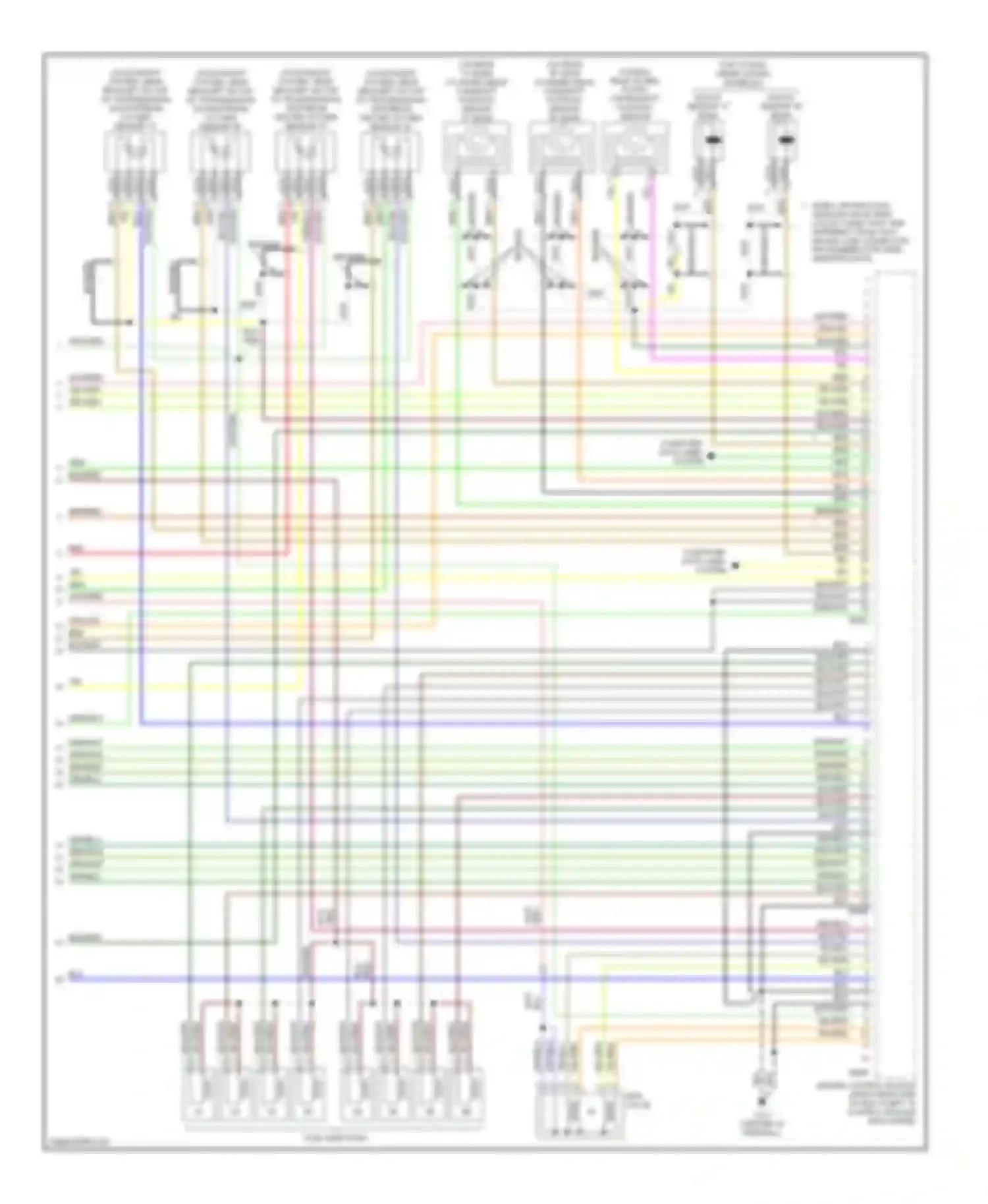 XJR Jaguar II (1994-2003): Wiring diagram engine performance 4.0l (4 of 4)