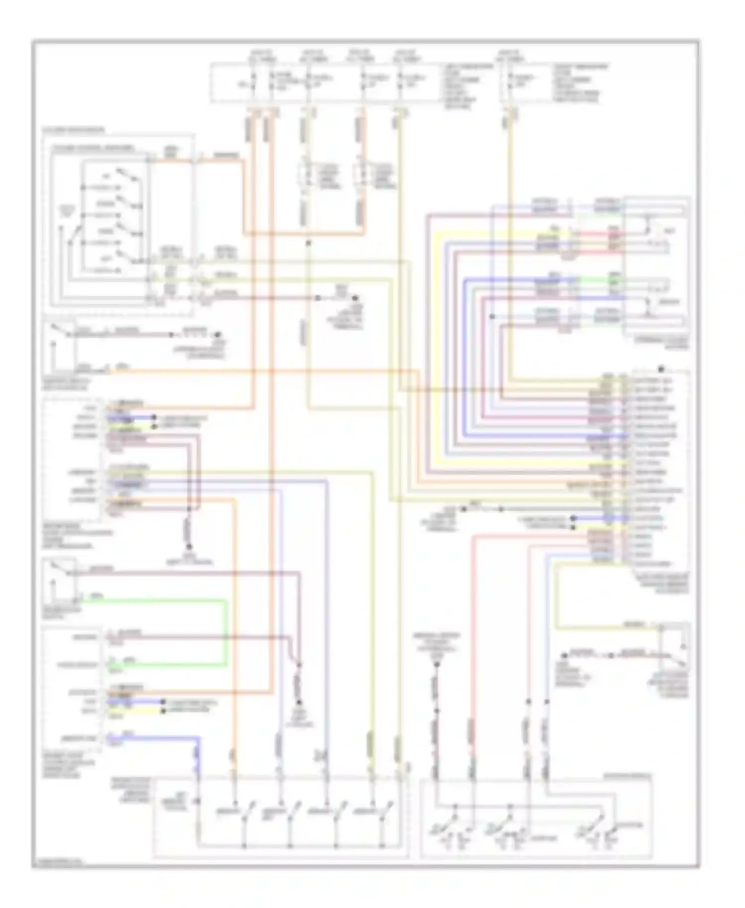 XJR Jaguar II (1994-2003): Steering column memory circuit