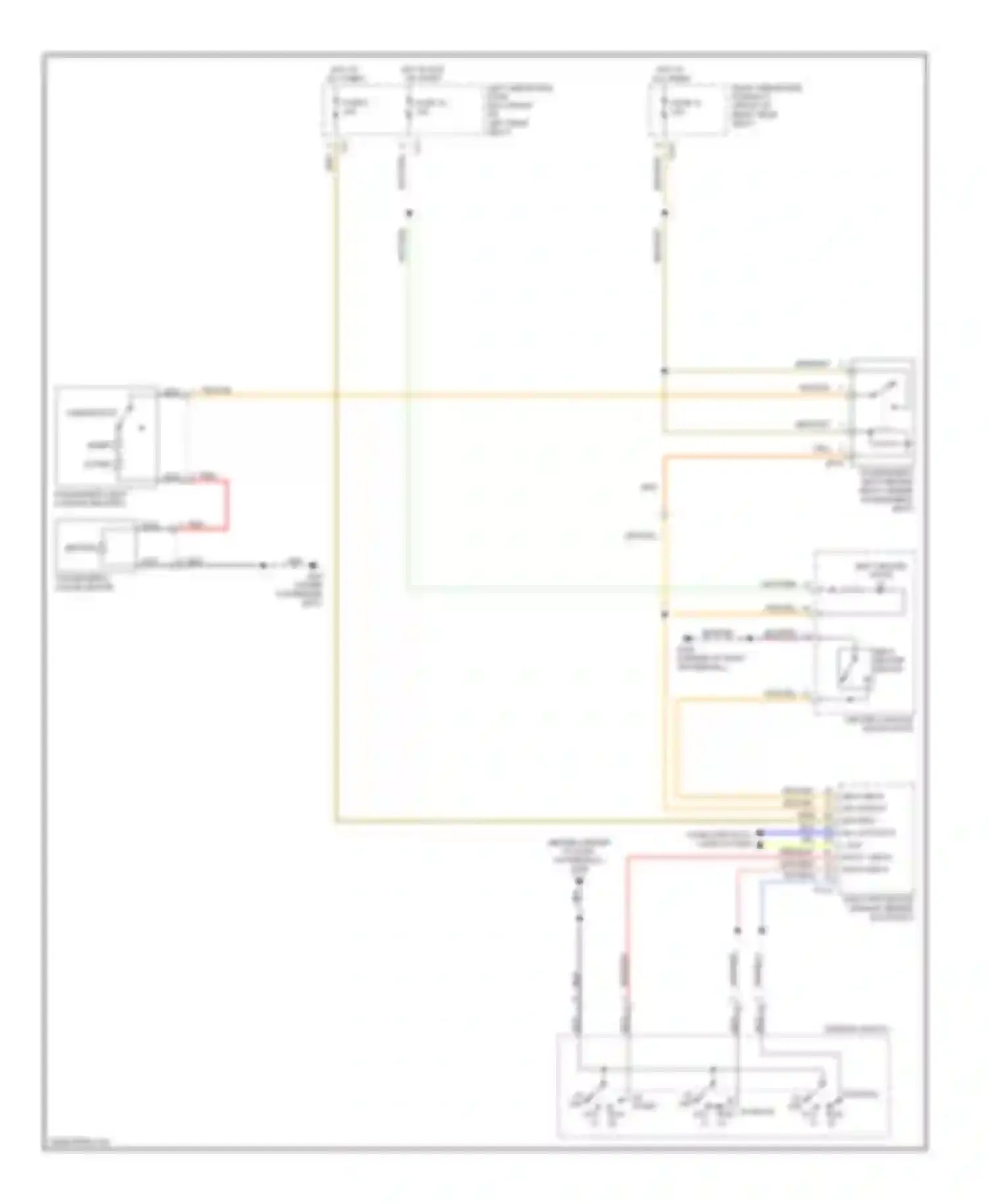 XJR Jaguar II (1994-2003): Passenger heated seat circuit