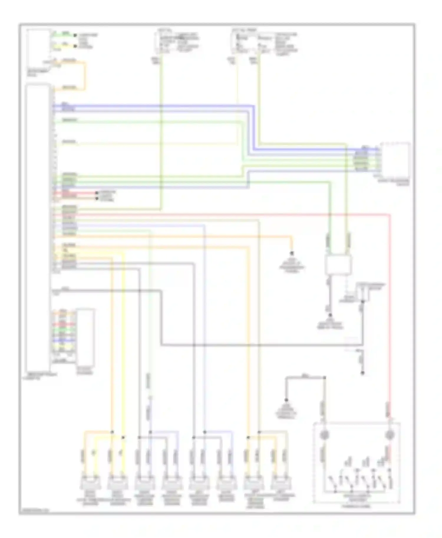 XJR Jaguar II (1994-2003): Base radio circuit