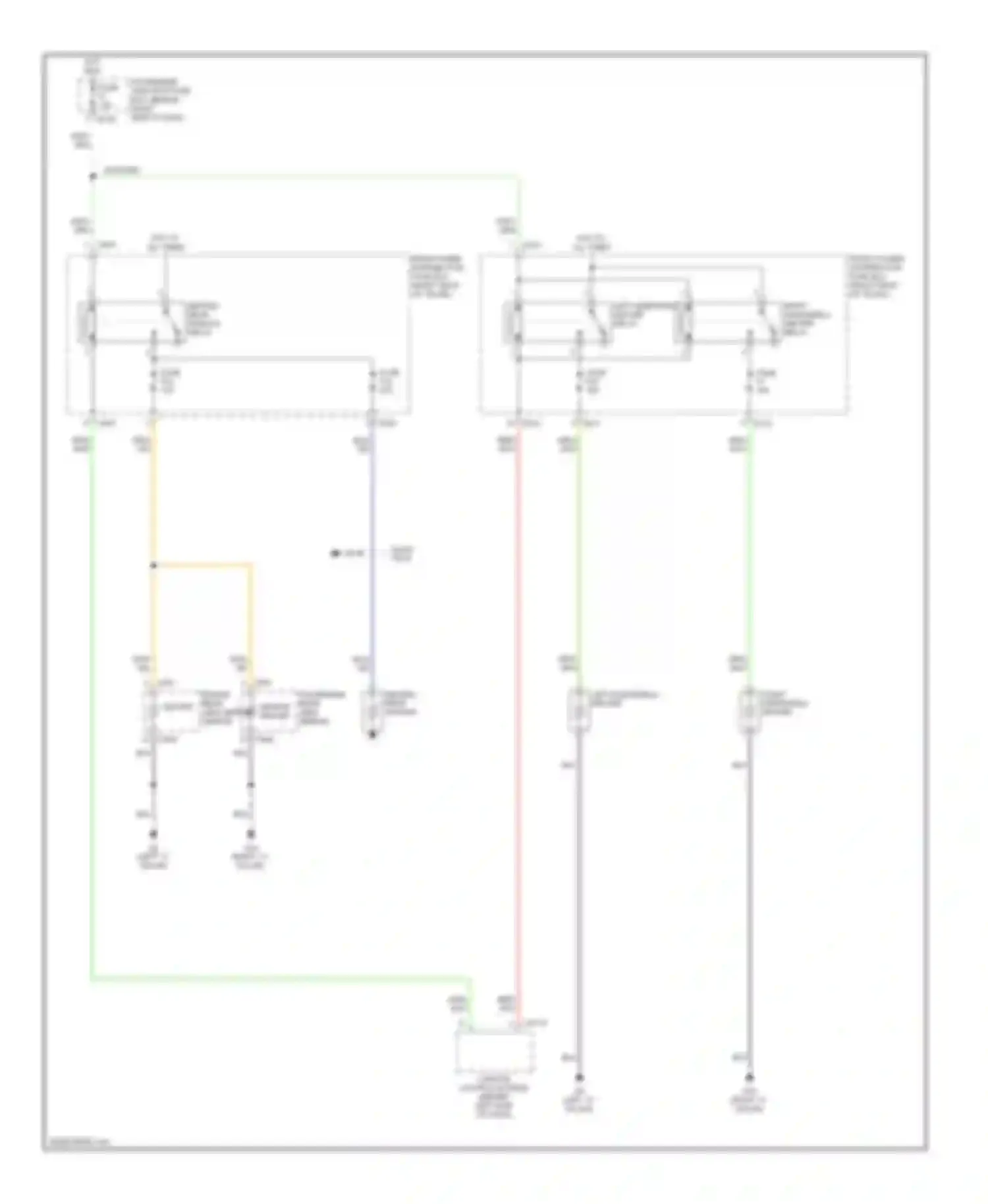 XJR Jaguar III (2003-2009): Defoggers circuit, with heated windshield