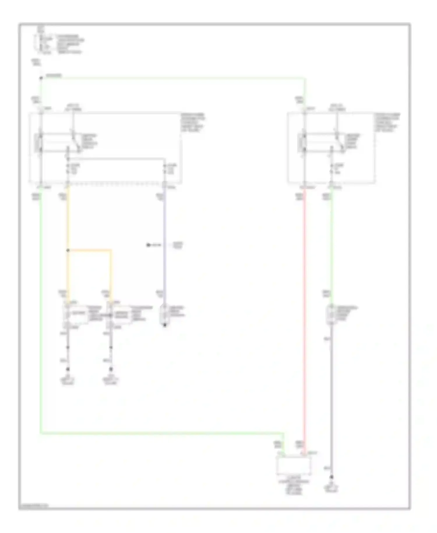 XJR Jaguar III (2003-2009): Defoggers circuit, with heated wiper park