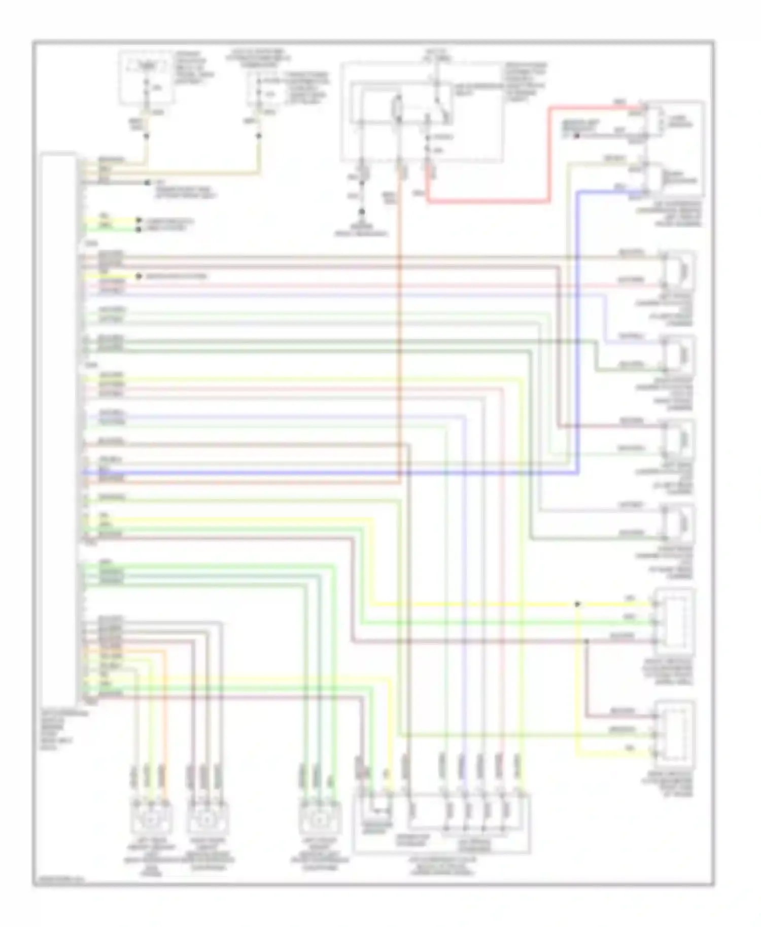 XJR Jaguar III (2003-2009): Electronic suspension circuit