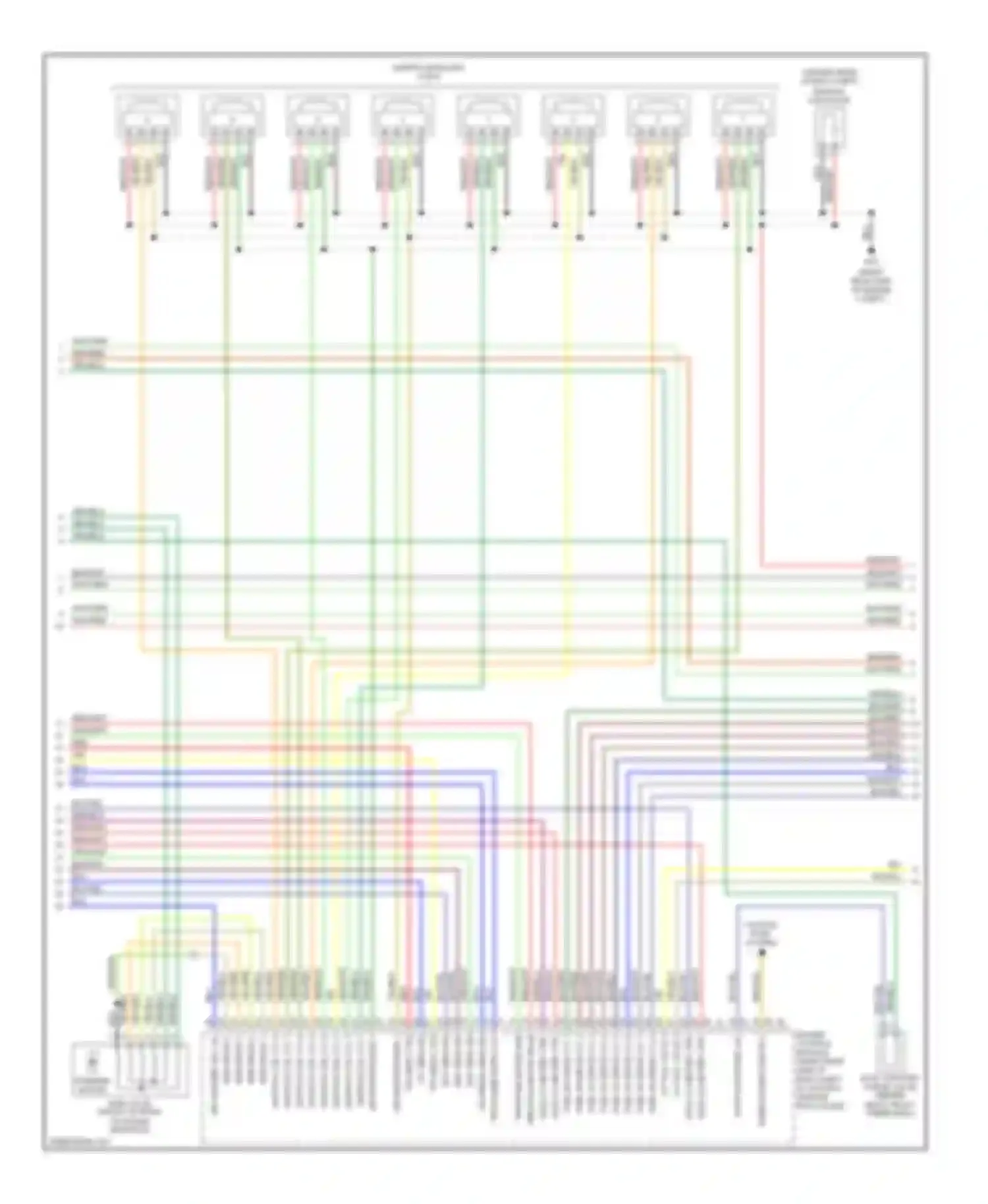 XJR Jaguar III (2003-2009): Wiring diagram engine performance 4.2l sc (3 of 5)