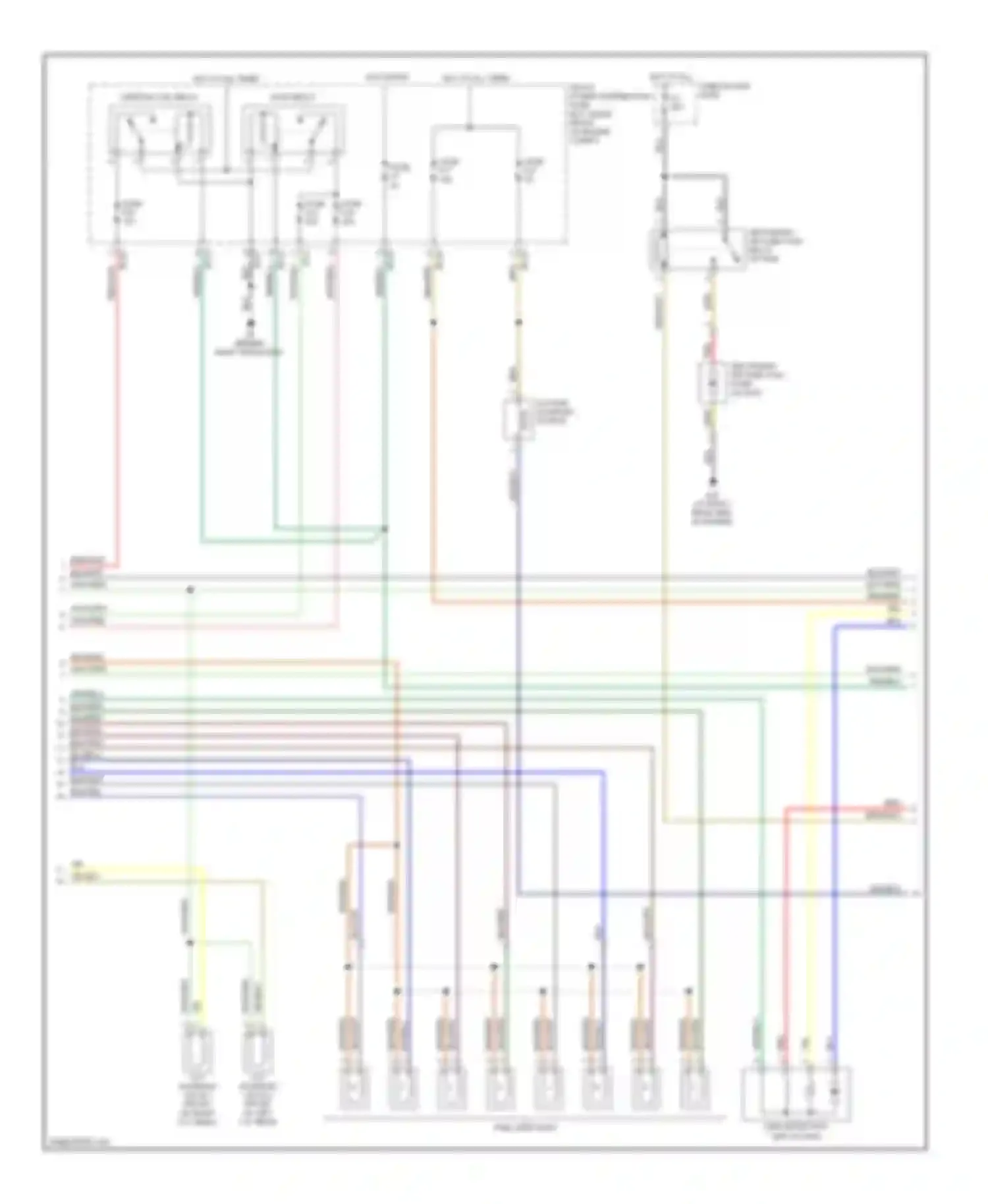 XJR Jaguar III (2003-2009): Wiring diagram engine performance 4.2l sc (4 of 5)