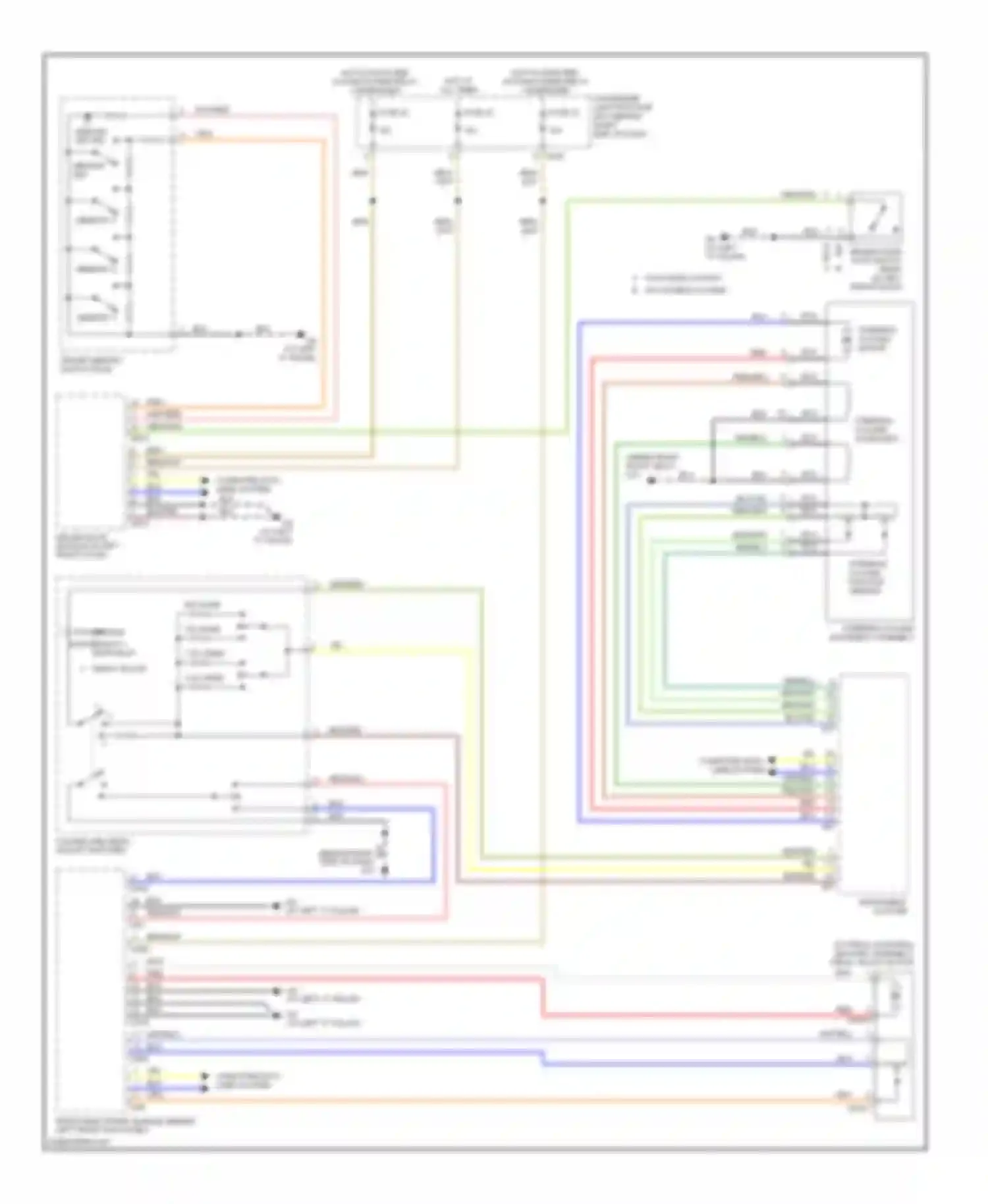XJR Jaguar III (2003-2009): Memory column & pedal circuit