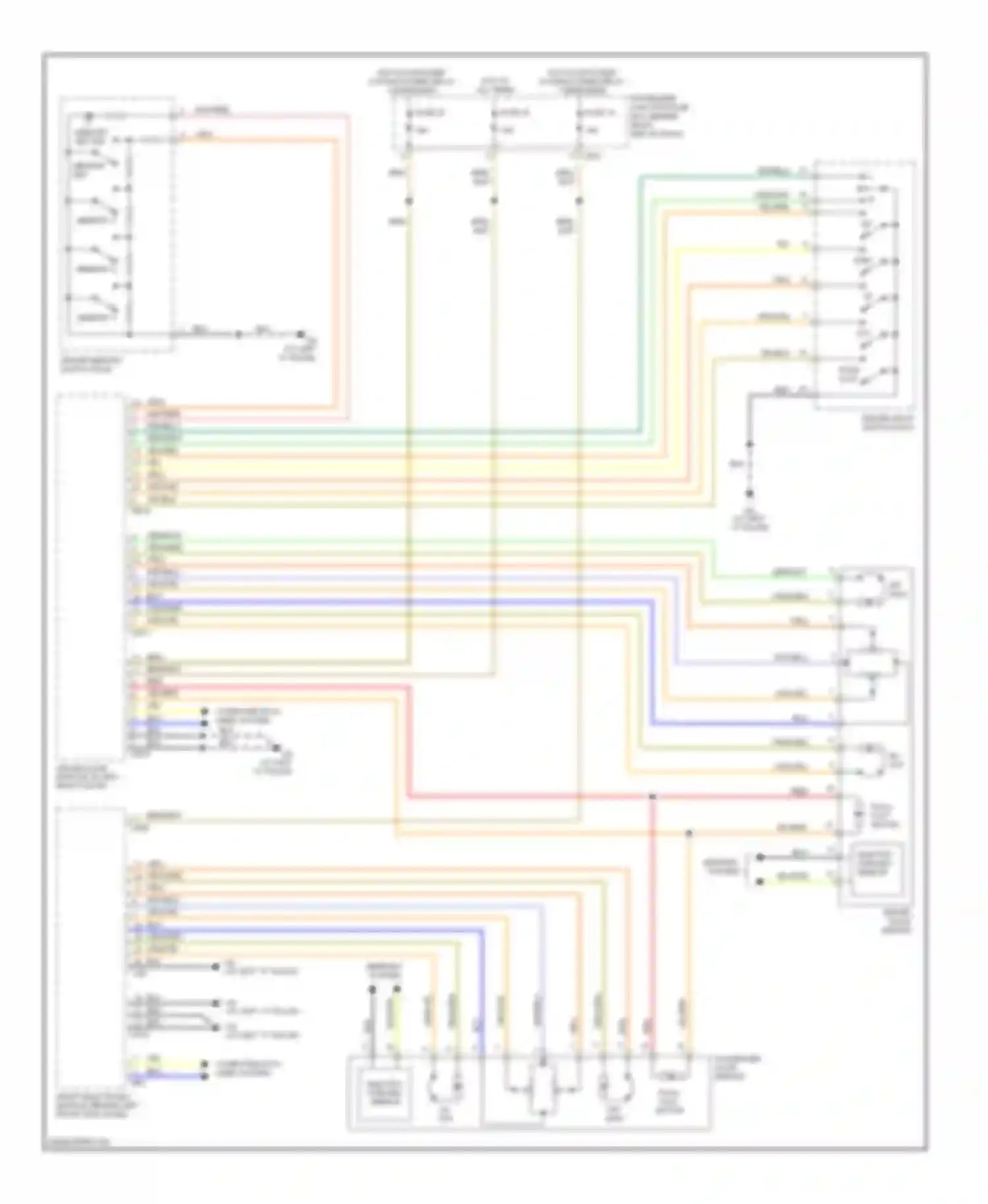 XJR Jaguar III (2003-2009): Memory mirrors circuit