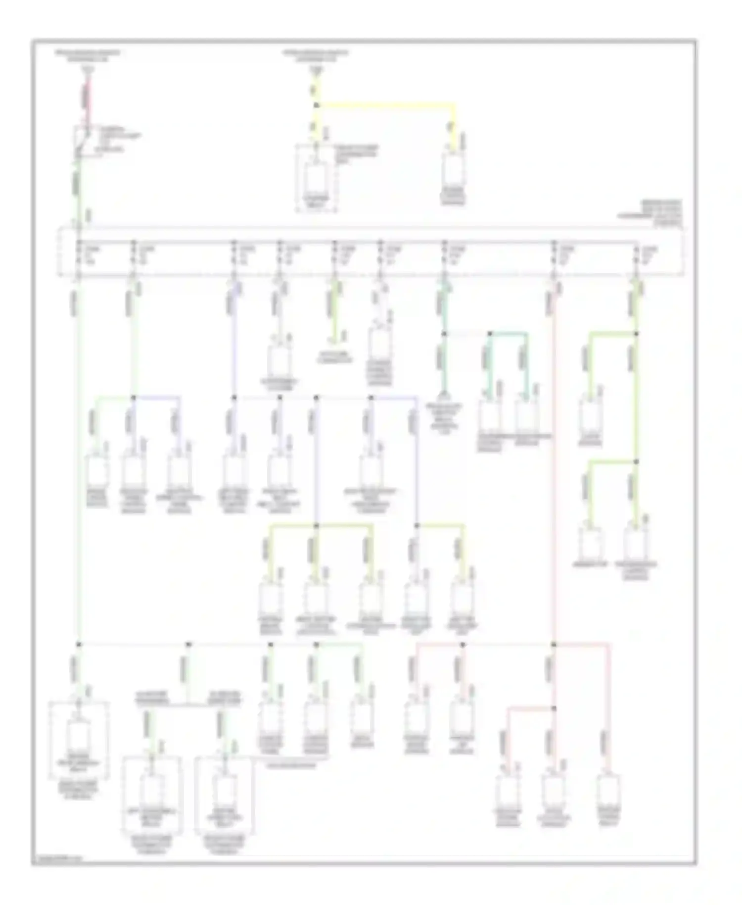 XJR Jaguar III (2003-2009): Power distribution circuit (6 of 6)