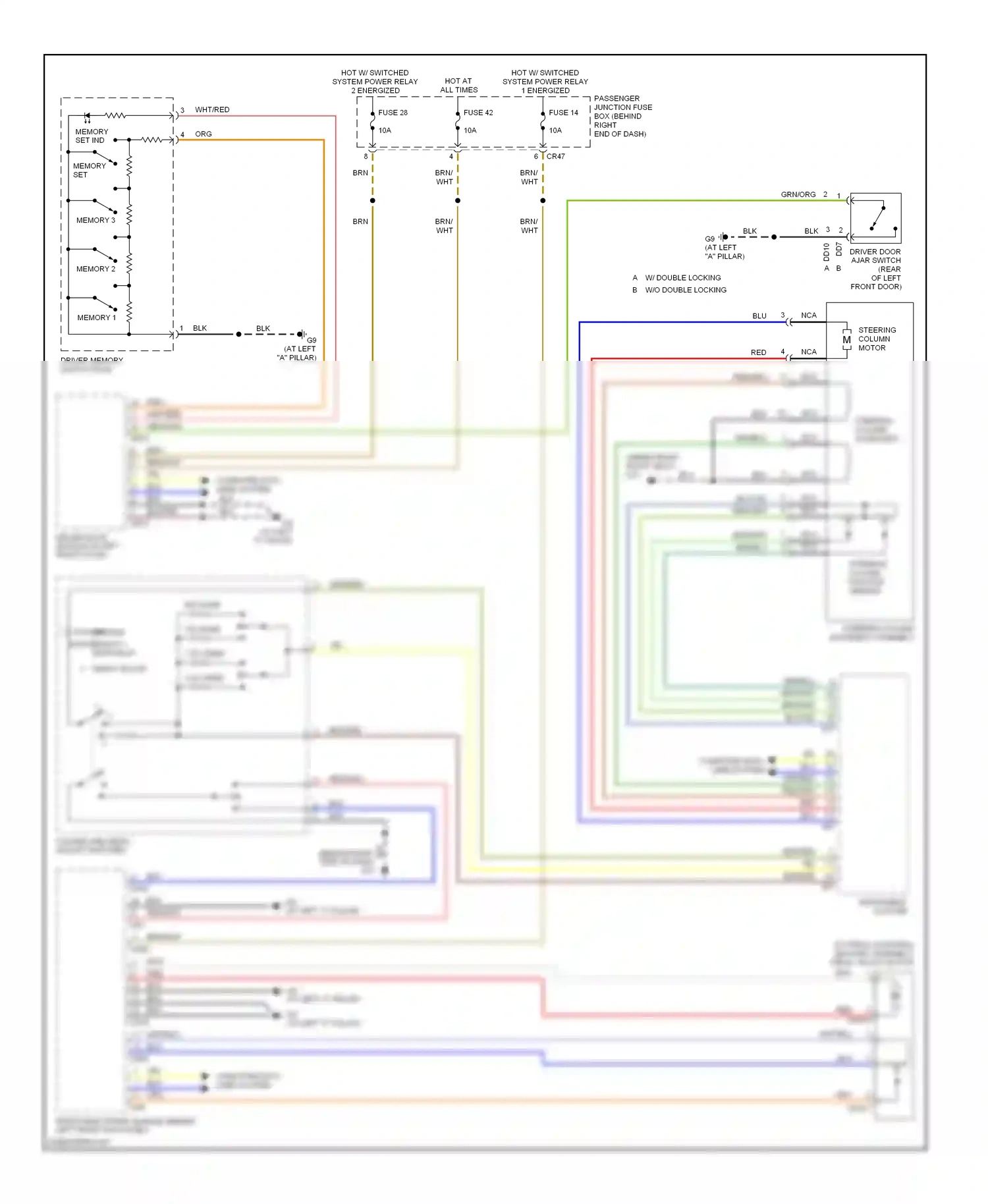 Jaguar XJR III (2003-2009) computer data lines system wiring diagram  (20 of 39)