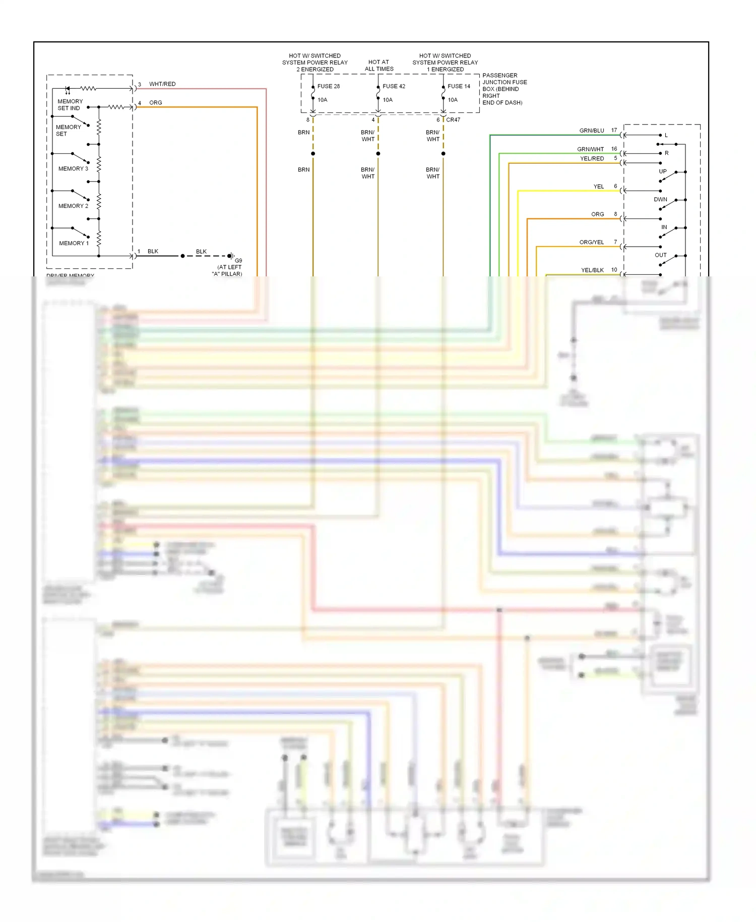 Jaguar XJR III (2003-2009) computer data lines system wiring diagram  (23 of 39)