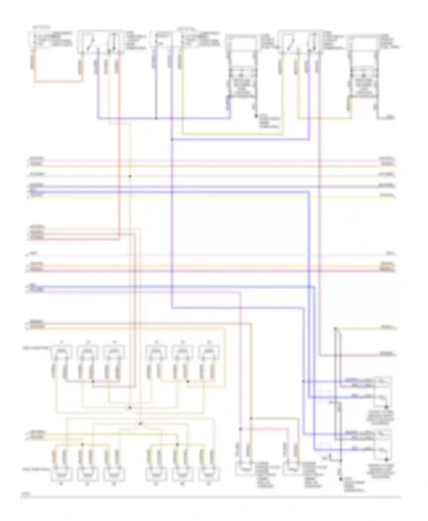XJS Jaguar Series 3 (1990-1996): Wiring diagram engine performance 6.0ls (2 of 3)