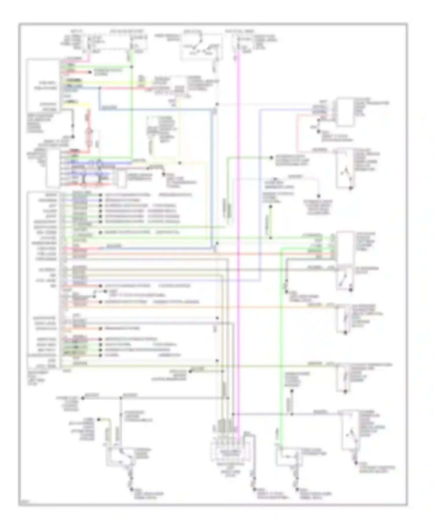 Wiring diagram fuse 2 for Jaguar XJS Series 3 (1990-1996) (6 of 12)