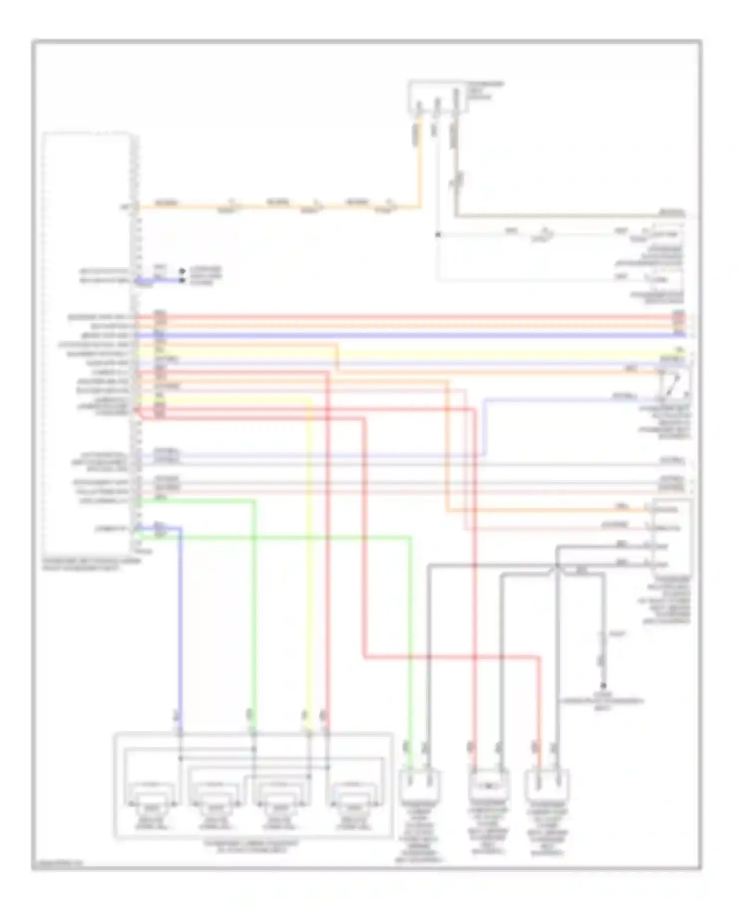 Wiring diagram blk/org for Jaguar XK II facelift 2 (2011-2014) (9 of 17)