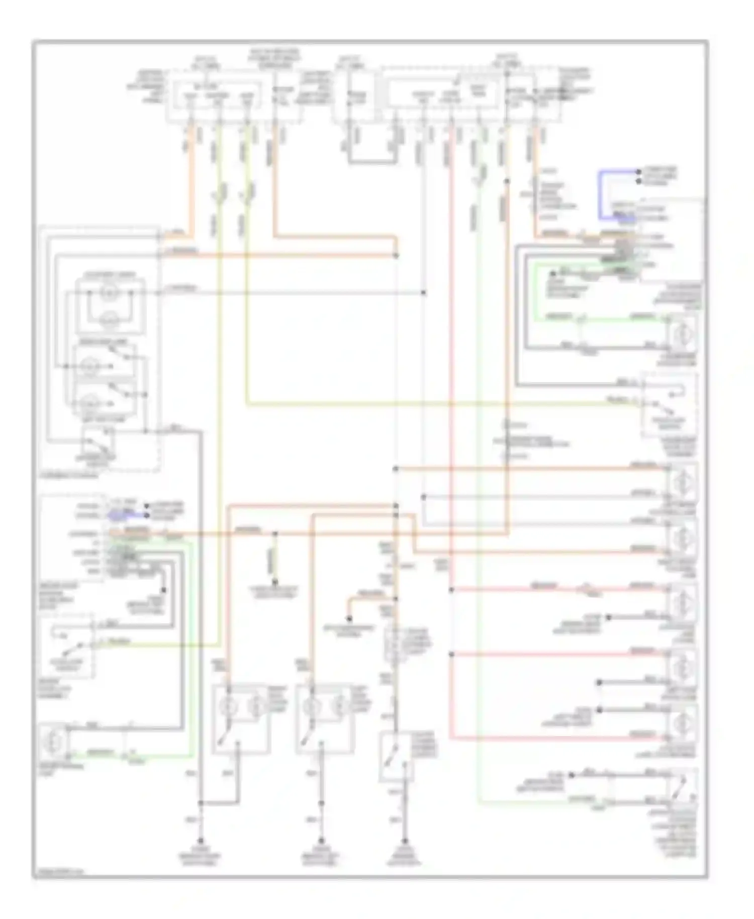 Wiring diagram computer data lines system for Jaguar XK II facelift 2 (2011-2014) (13 of 48)