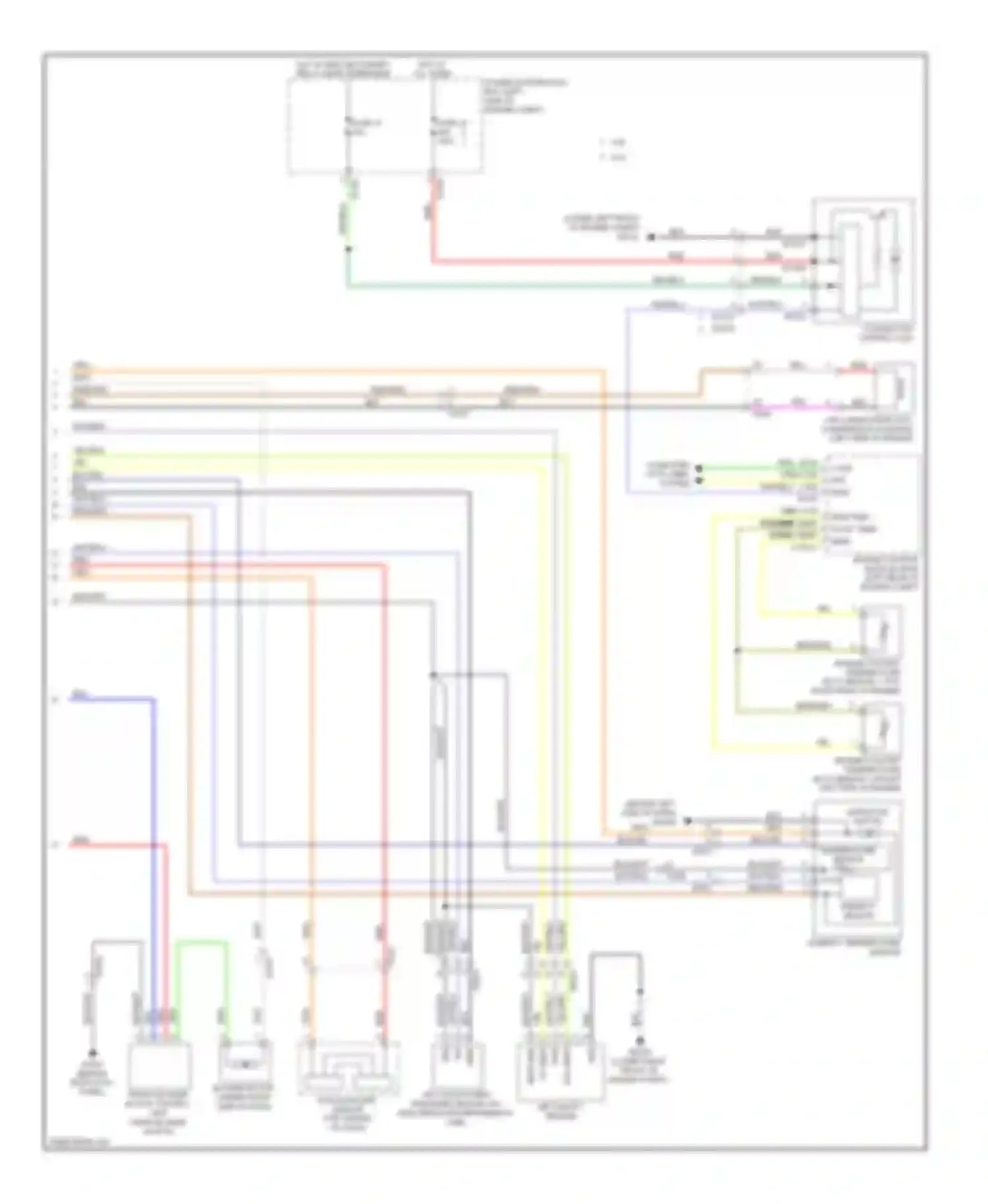 Wiring diagram computer data lines system for Jaguar XK II facelift 2 (2011-2014) (4 of 48)