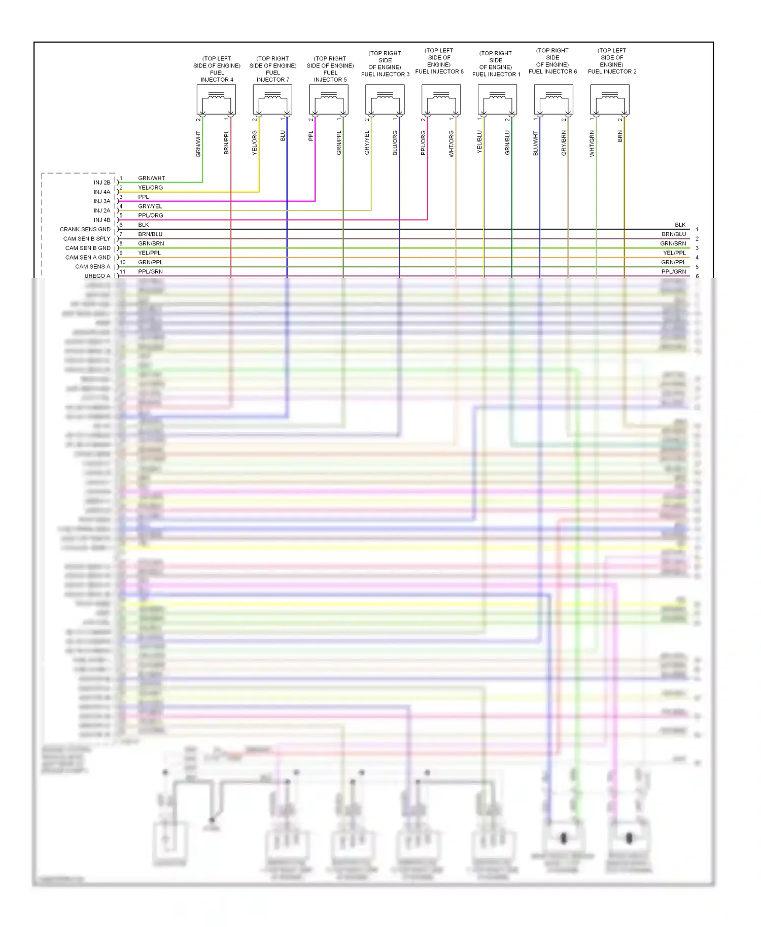 Jaguar XK II facelift 2 (2011-2014) ctrl wiring diagram  (3 of 4)