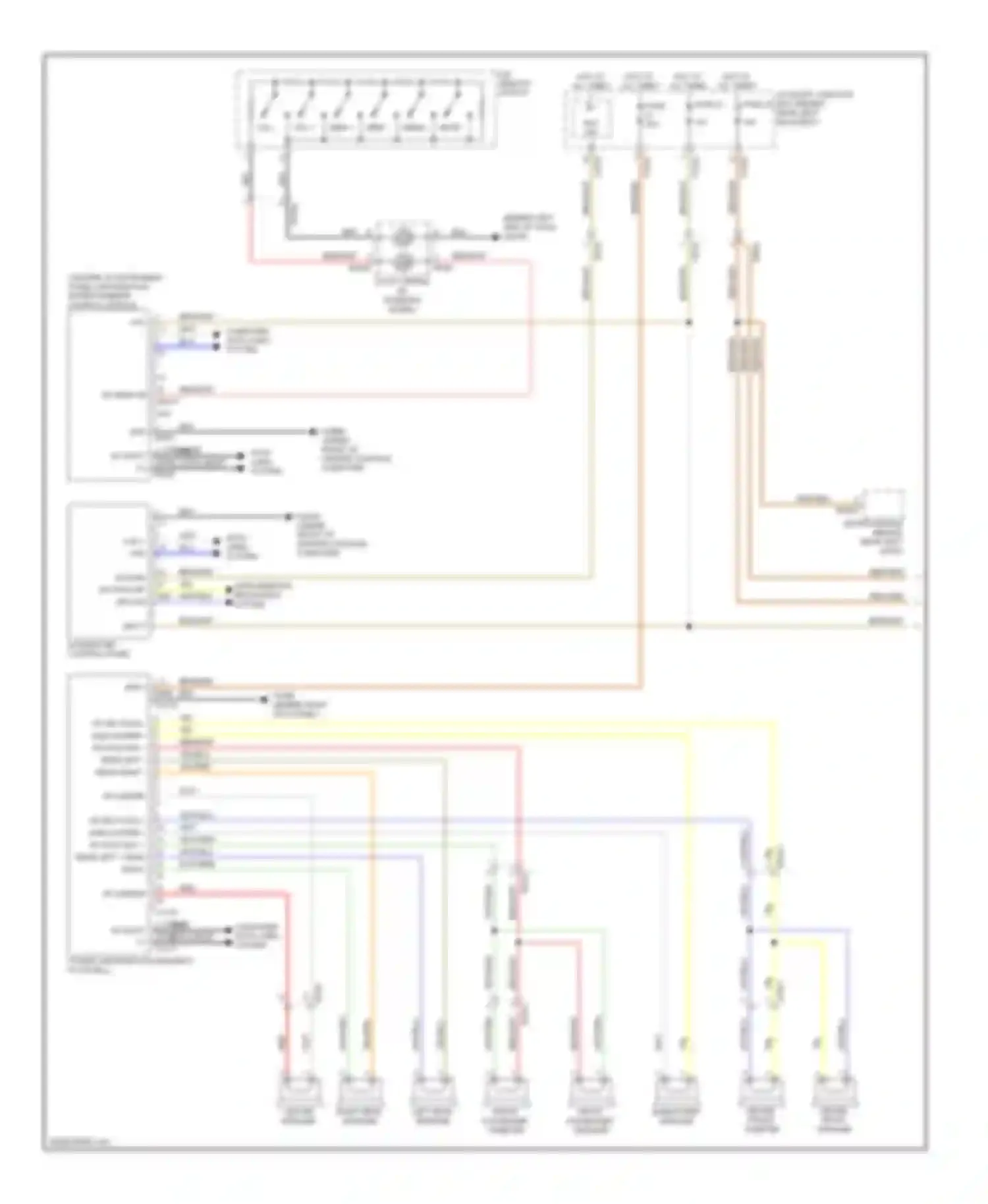 Wiring diagram ice remote switch for Jaguar XK II facelift 2 (2011-2014) (7 of 7)