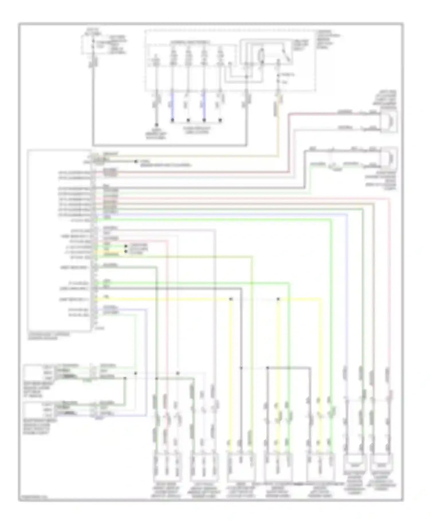 Wiring diagram ip va fr sig gref sens gnd 2 for Jaguar XK II facelift 2 (2011-2014) (1 of 1)
