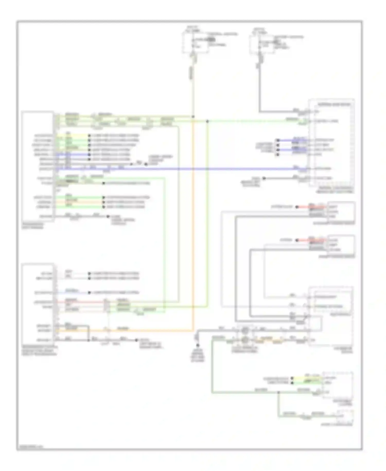 Wiring diagram paddle sw down for Jaguar XK II facelift 2 (2011-2014) (1 of 1)