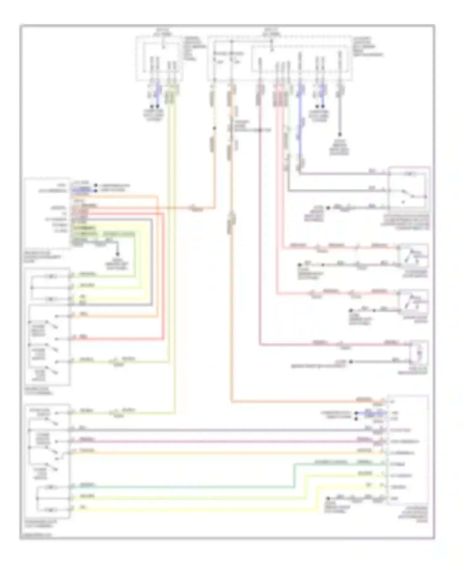 Wiring diagram pull sw for Jaguar XK II facelift 2 (2011-2014) (1 of 2)
