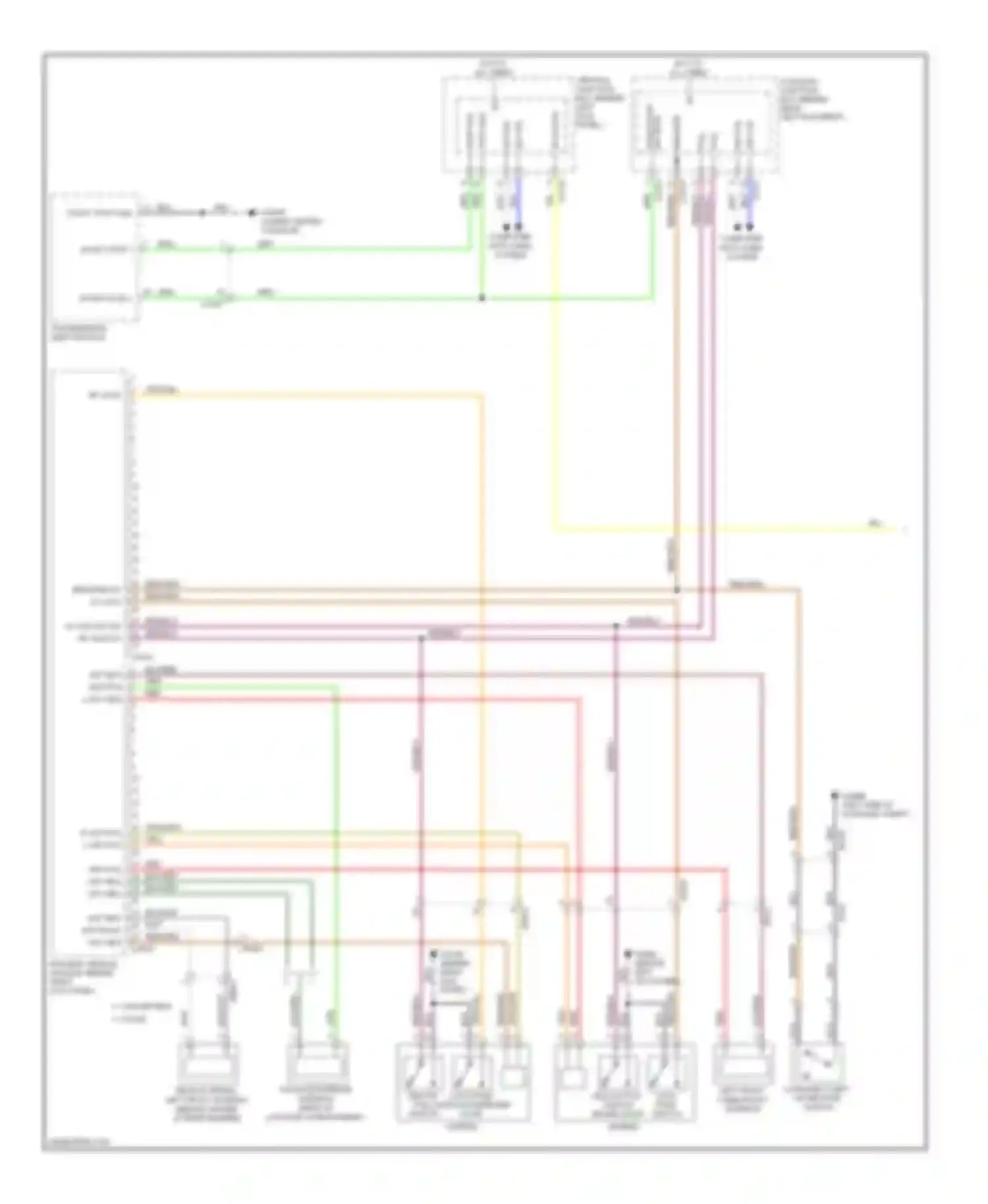 Wiring diagram rf lock sw for Jaguar XK II facelift 2 (2011-2014) (1 of 1)