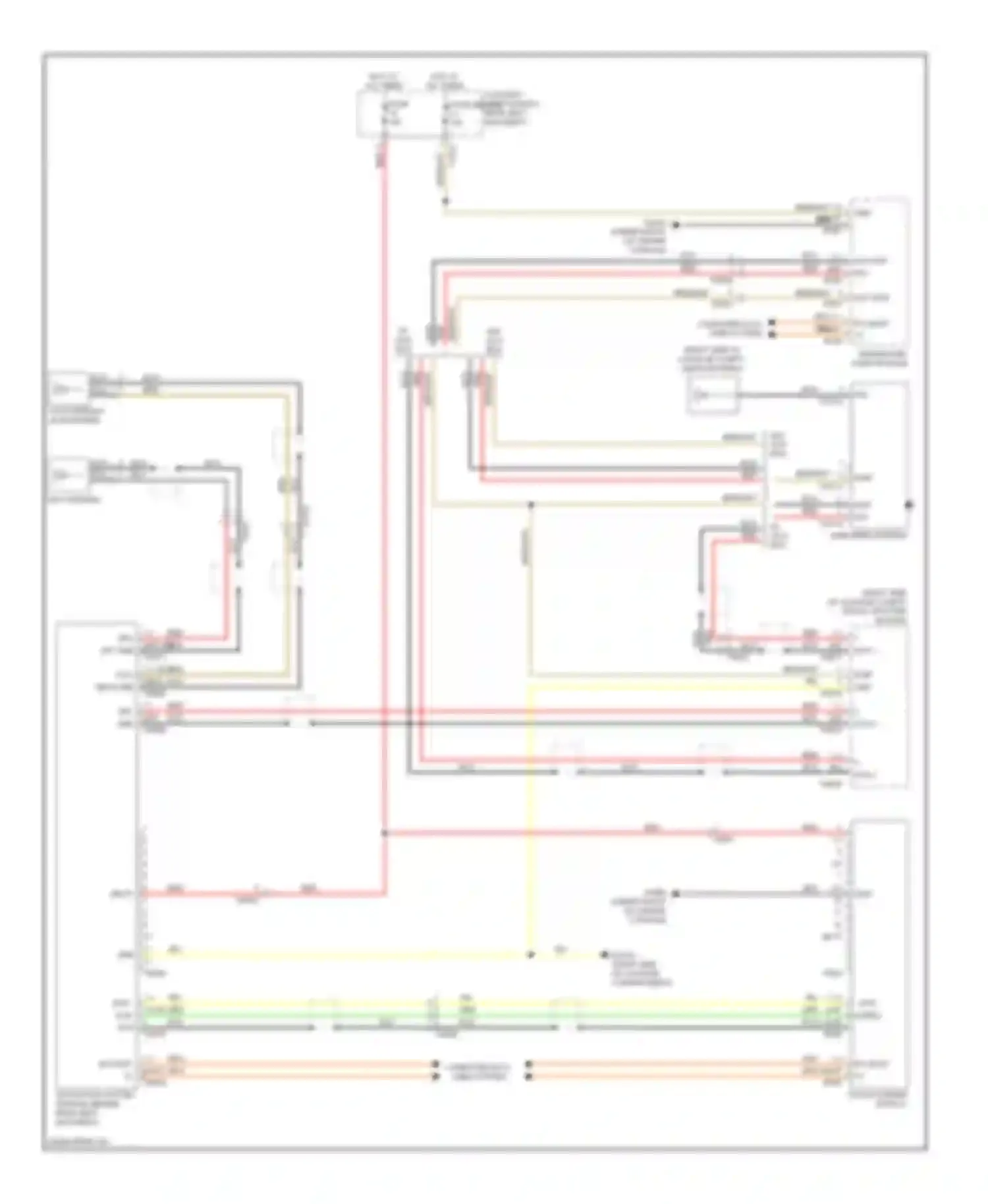 XK Jaguar II facelift (2009-2011): Navigation circuit