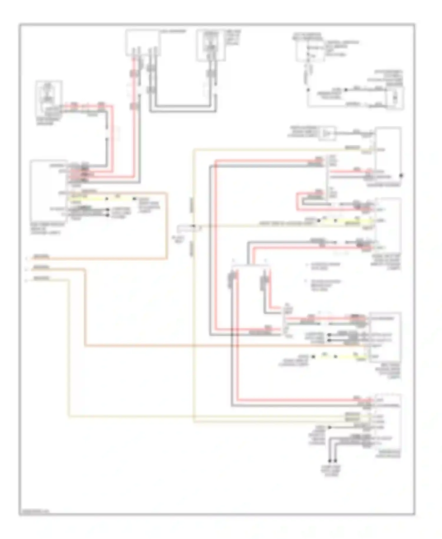XK Jaguar II facelift (2009-2011): Premium radio circuit (2 of 2)