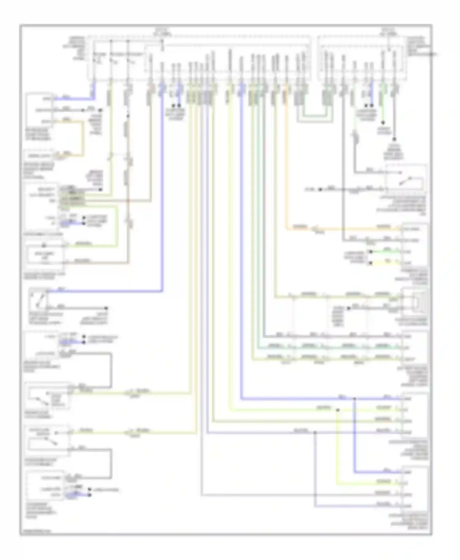 Wiring diagram 32 16 8 11 logic gnd logic pwr security out security ind for Jaguar XK II facelift (2009-2011) (1 of 1)