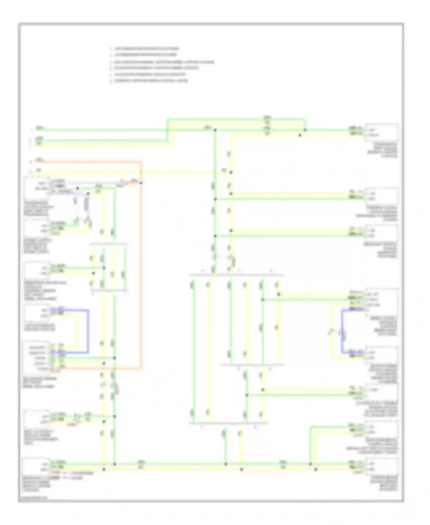 Wiring diagram 9 8 3 2 hs can in + hs can in - hs can h hs can l for Jaguar XK II facelift (2009-2011) (1 of 1)