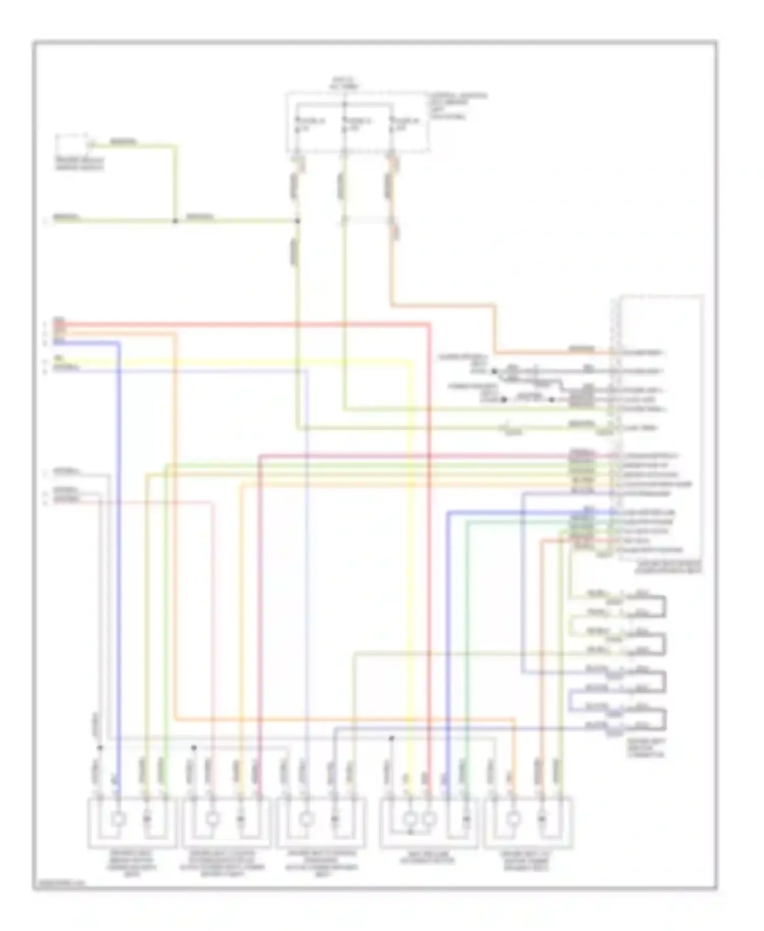 Wiring diagram blk for Jaguar XK II facelift (2009-2011) (33 of 69)