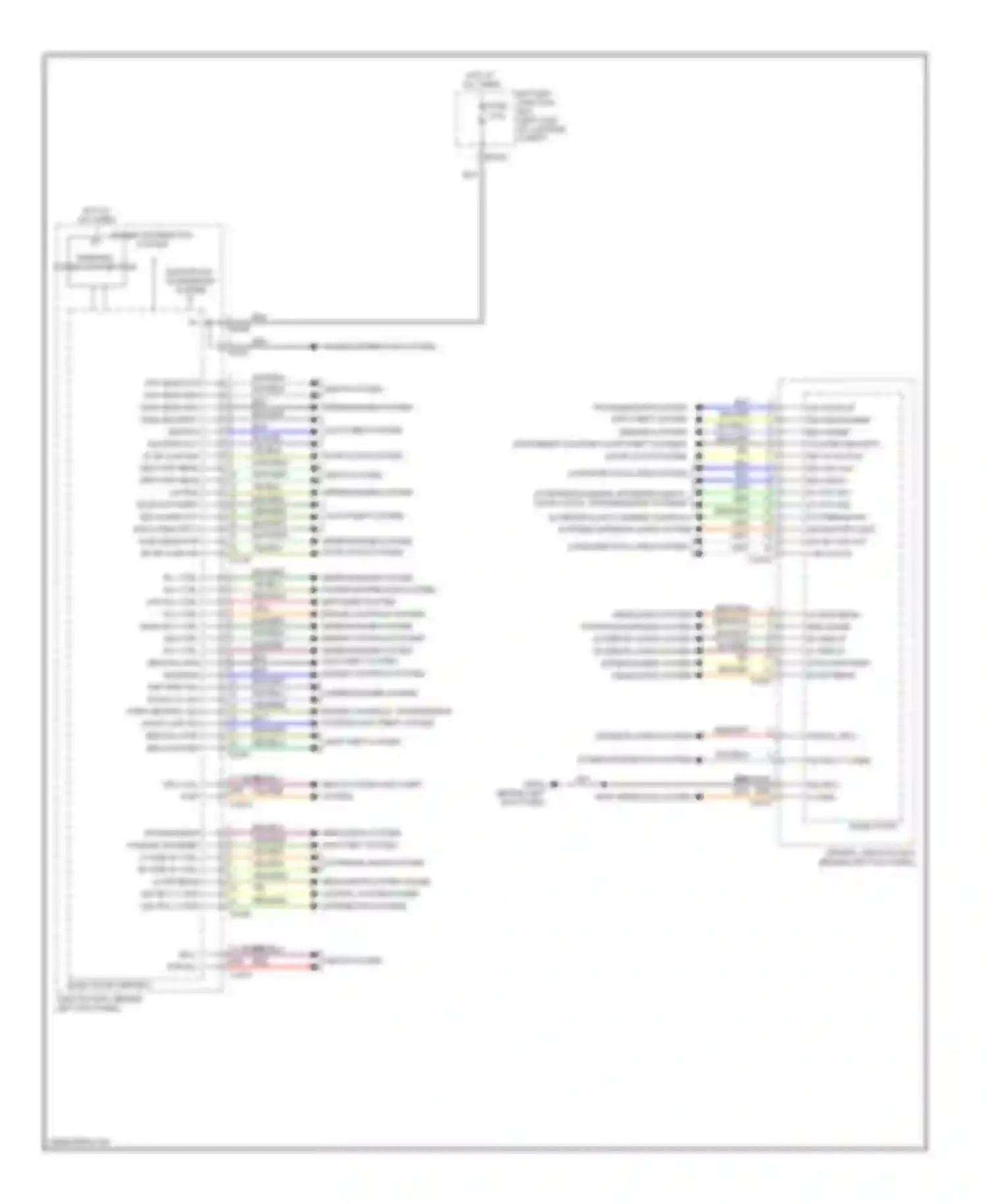 Wiring diagram blk/grn for Jaguar XK II facelift (2009-2011) (2 of 20)