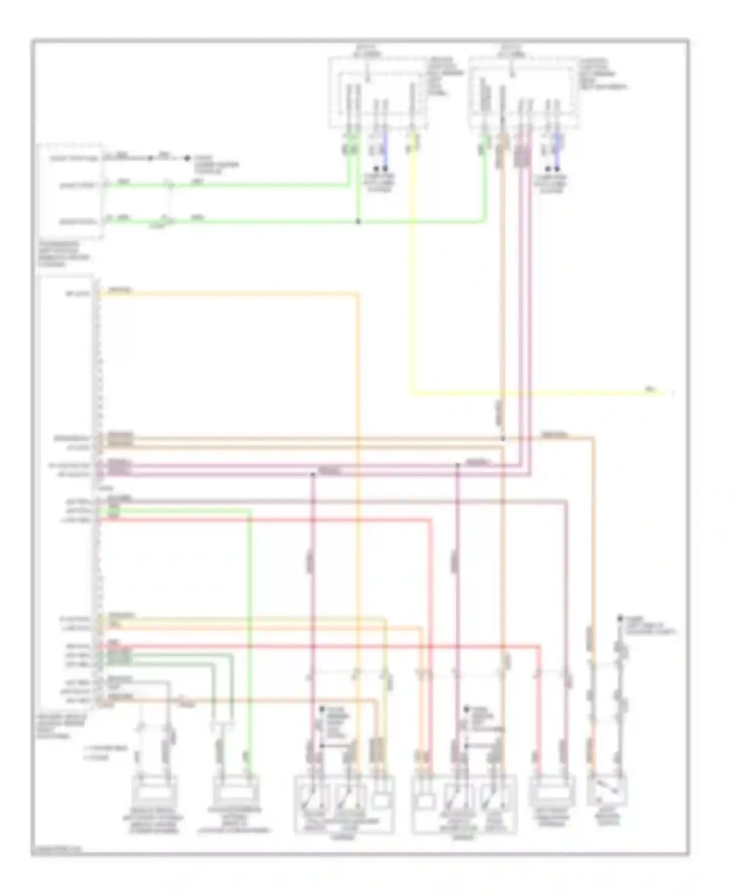 Wiring diagram computer data lines system for Jaguar XK II facelift (2009-2011) (24 of 50)