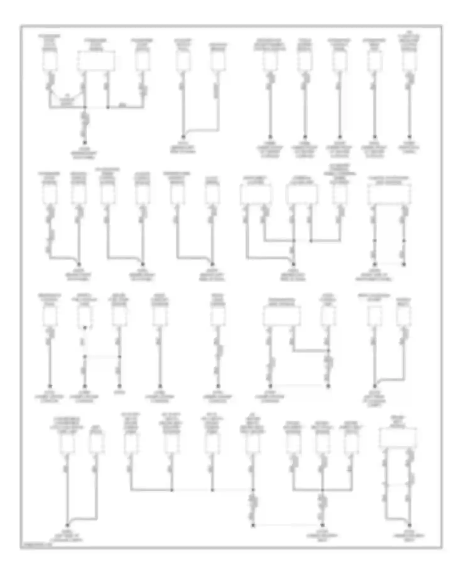 Wiring diagram control unit) for Jaguar XK II facelift (2009-2011) (1 of 1)