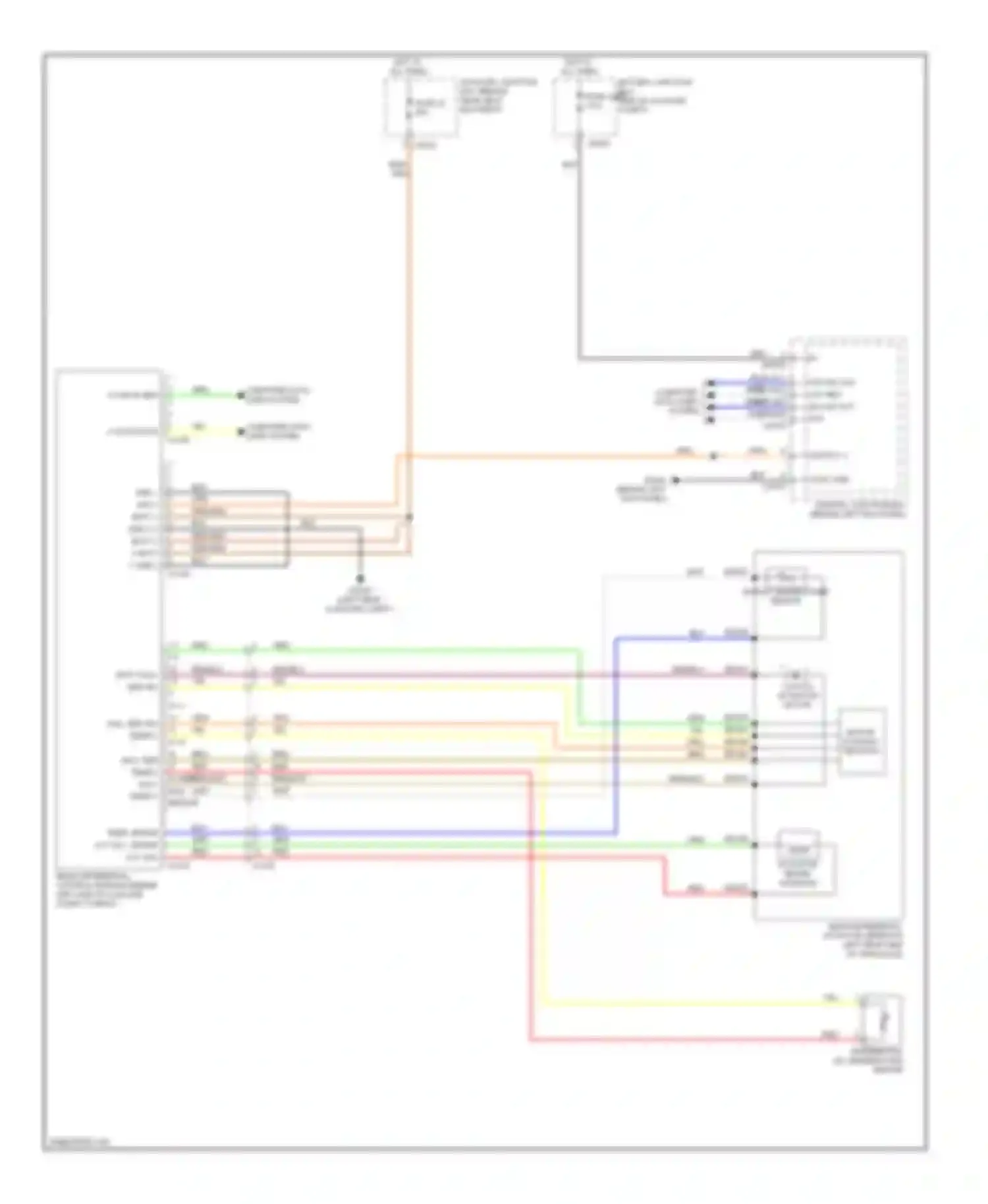 Wiring diagram differential oil temperature sensor for Jaguar XK II facelift (2009-2011) (1 of 1)
